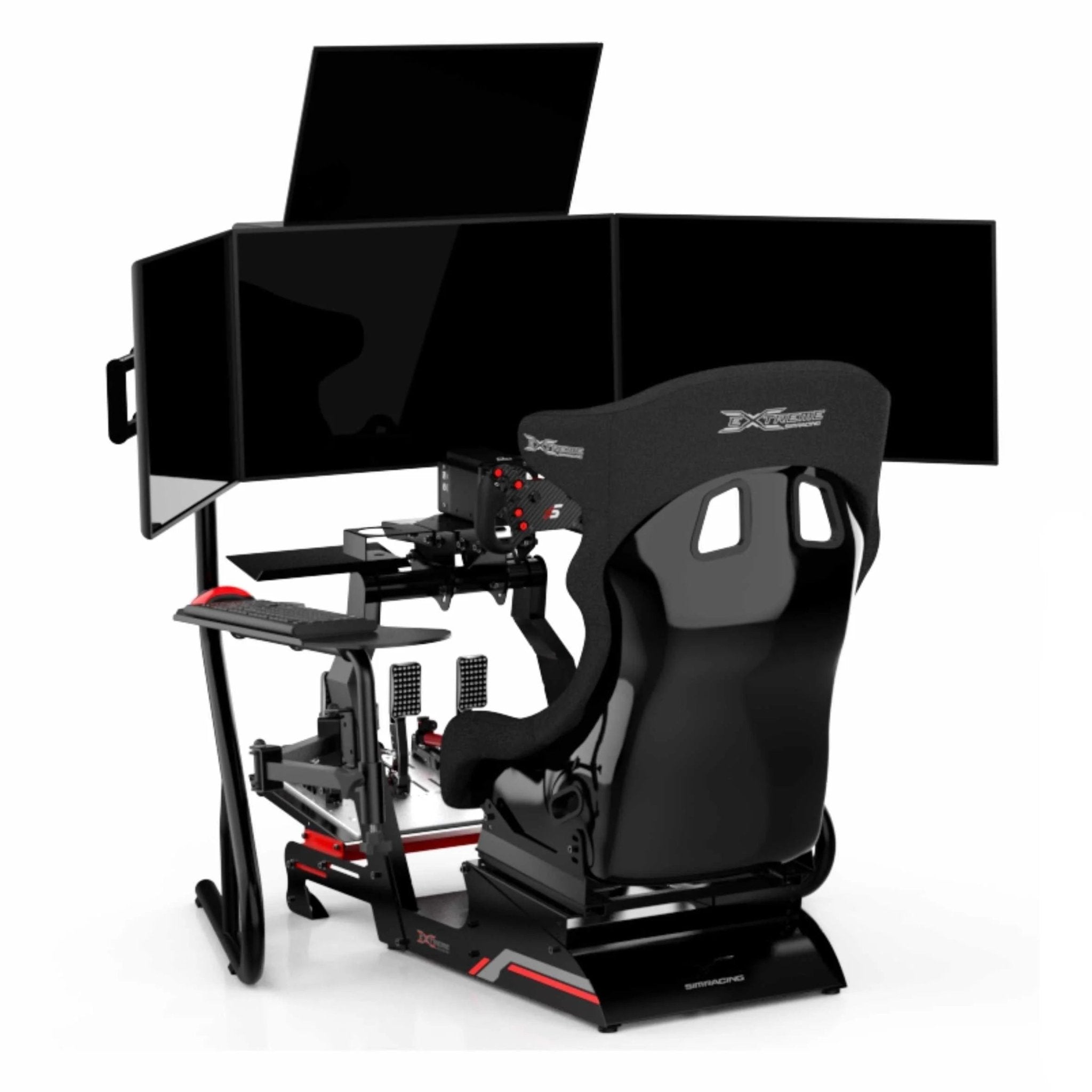 SIM RACING COCKPIT P1 3.0 FULL ACCESSORIES - Garage Rebel