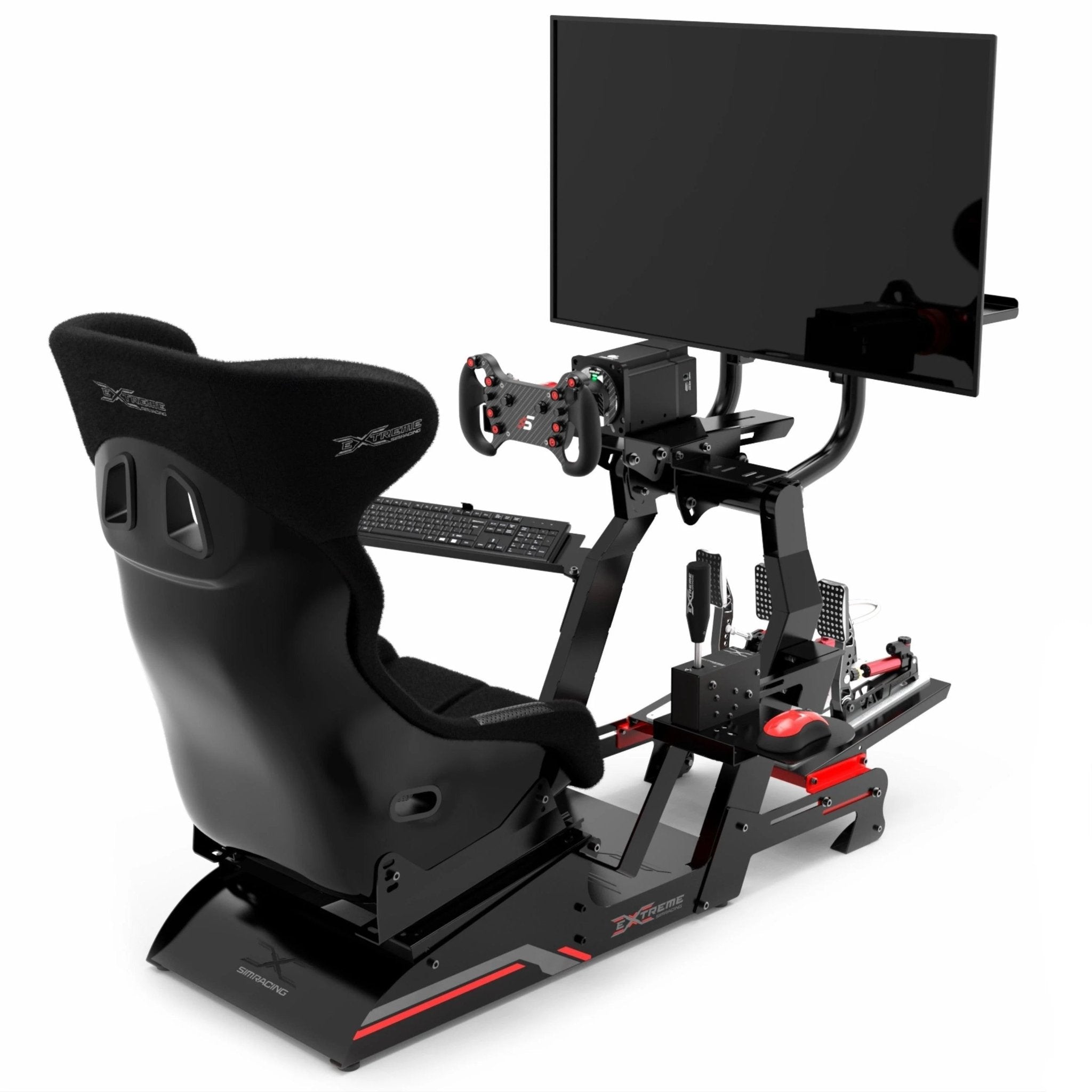 SIM RACING COCKPIT P1 3.0 FULL ACCESSORIES - Garage Rebel