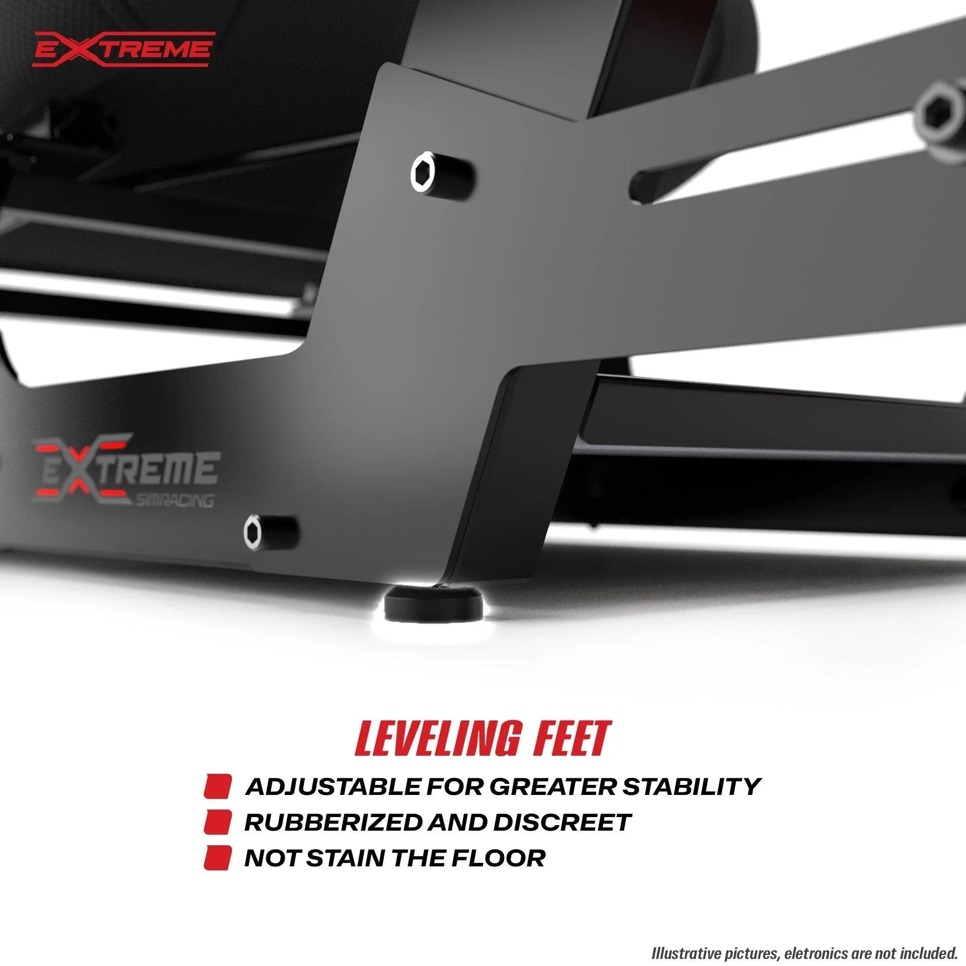 SIM RACING COCKPIT XT PREMIUM LITE 3.0 FULL ACCESSORIES - Garage Rebel