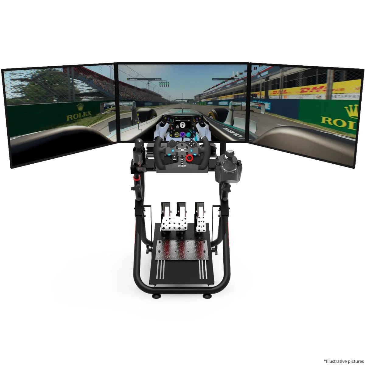 TV STAND TRIPLE SCREEN - FITS SXT V2 MODEL - Garage Rebel