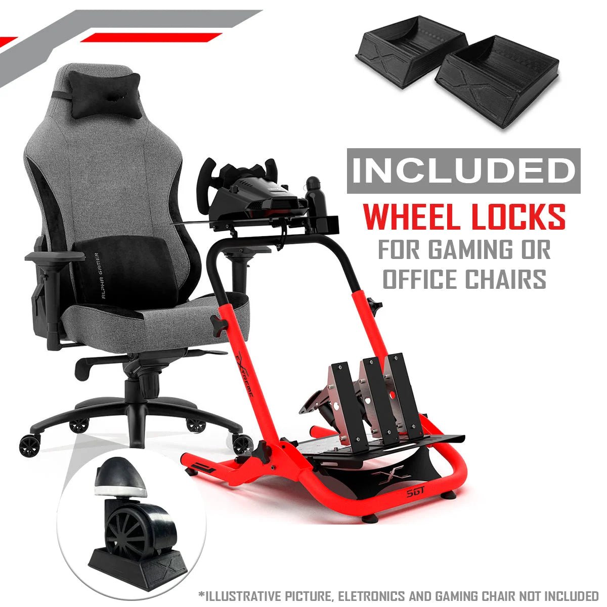 WHEEL STAND SGT (WHEEL LOCKS INCLUDED) - Garage Rebel