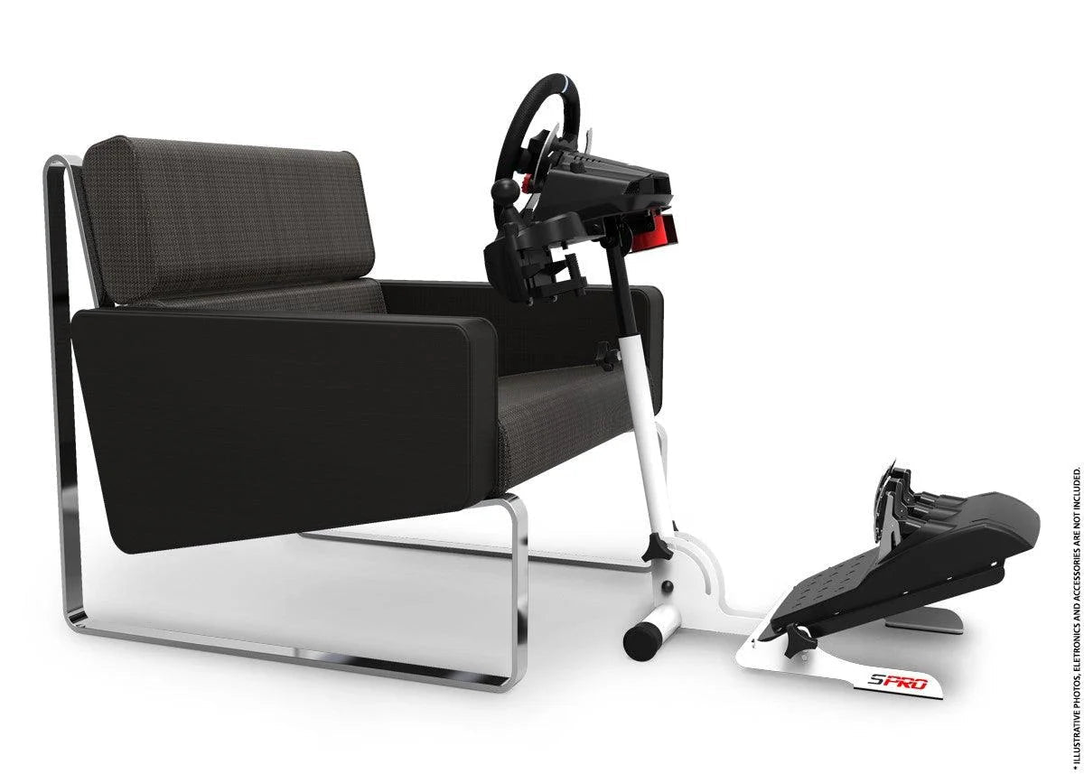 WHEEL STAND WHITE EDITION SPRO - Garage Rebel