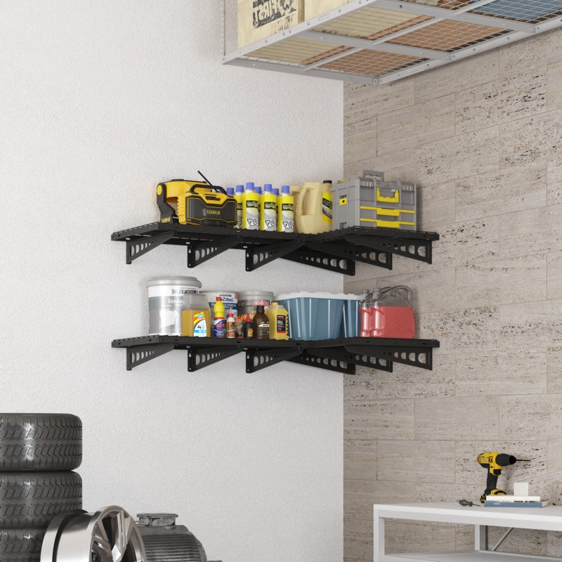 Max Series Heavy Duty Wall Mounted Shelving