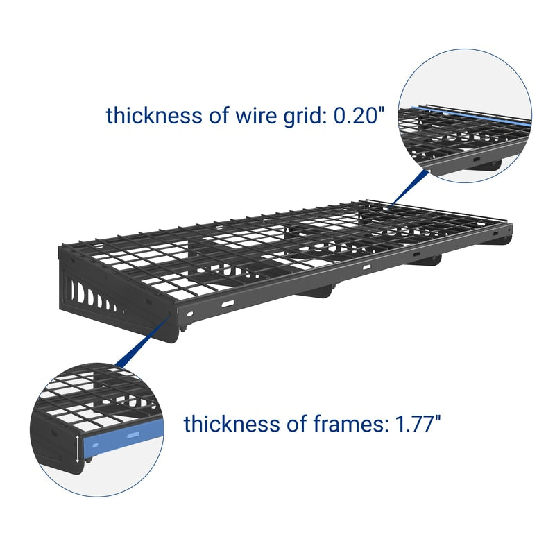 Max Series Heavy Duty Wall Mounted Shelving
