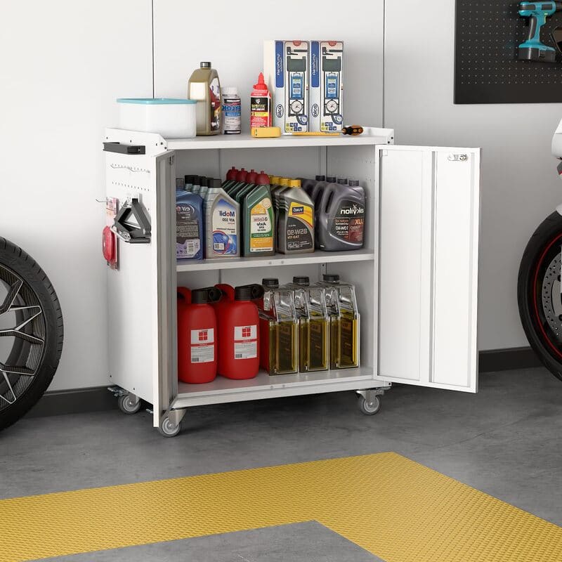 TC2MB  Metal Rolling Cabinet