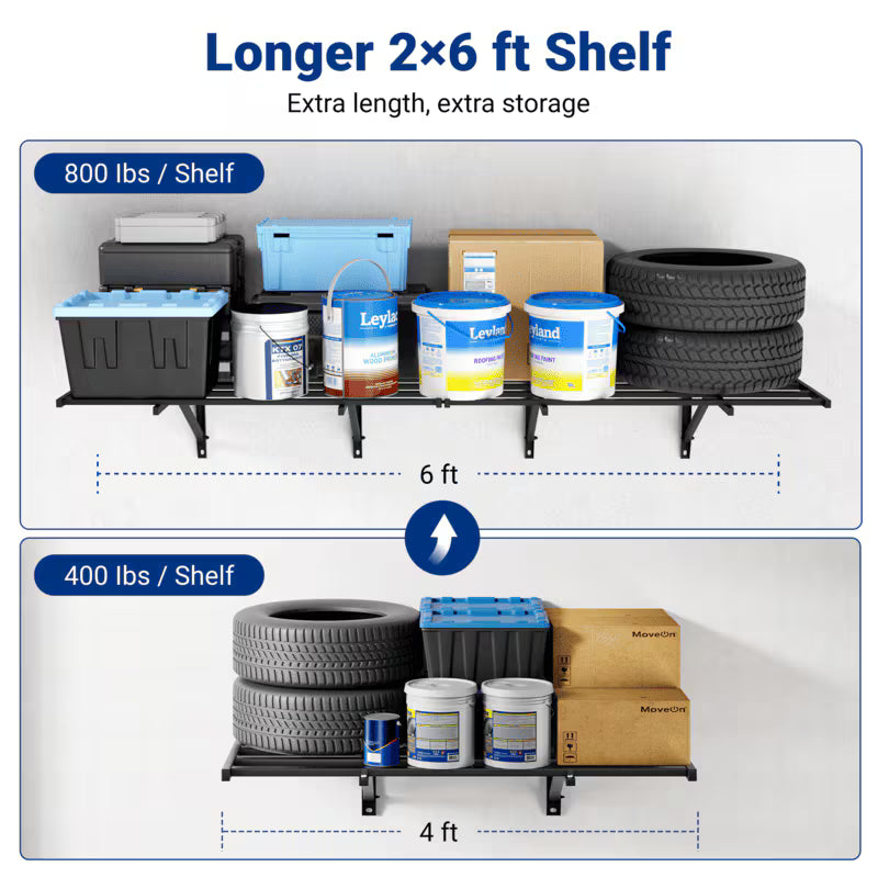 WR26MB PRO 2′ X6′ Garage Storage Shelving