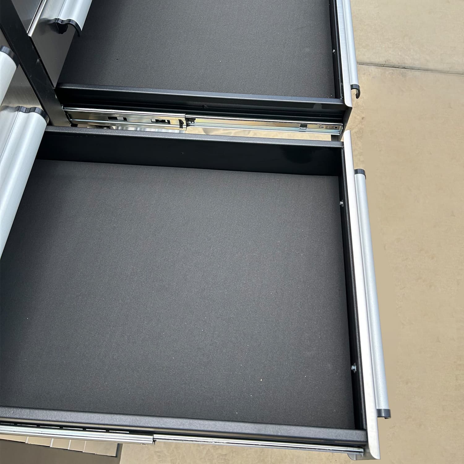 10ft Garage Cabinet (30 Drawers, 2 Cabinets & 1 Pegboard) - Garage Rebel