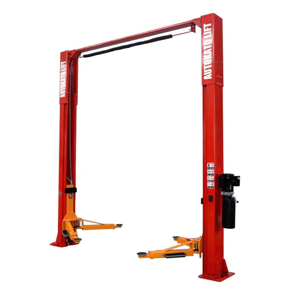 KT-M120 Two Post Clear-floor Vehicle Lift 12,000lbs Capacity