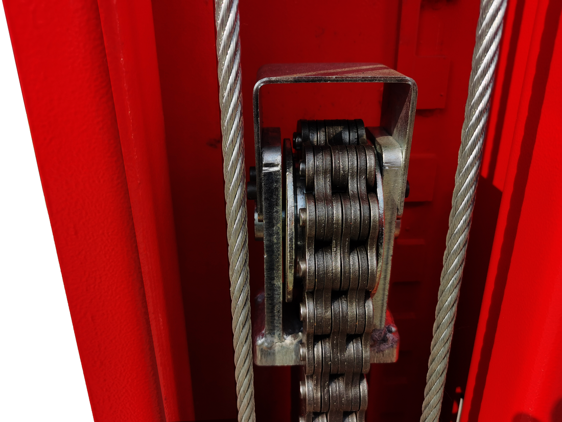 KT-M110 Two Post Clear Floor Lift 11,000lbs Capacity