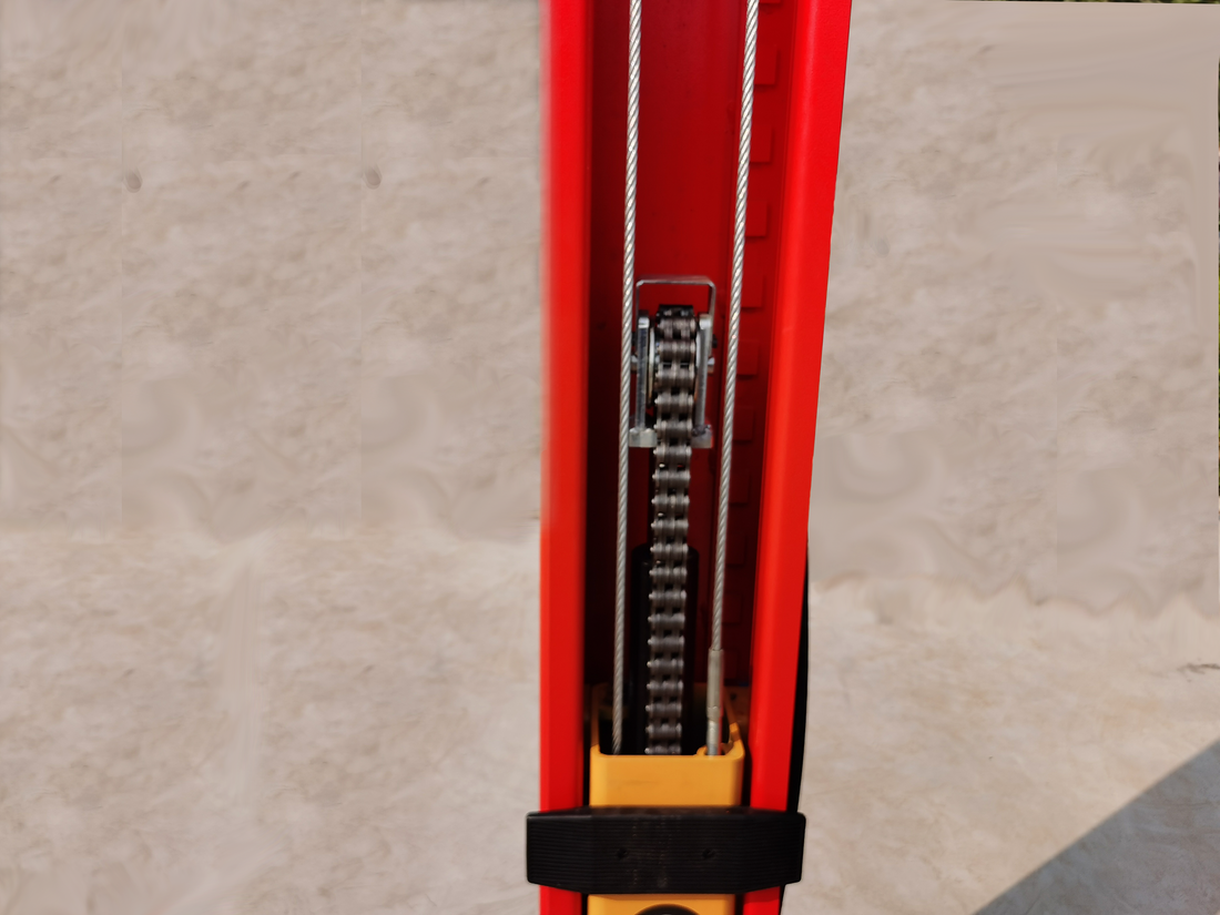 KT-M110 Two Post Clear Floor Lift 11,000lbs Capacity
