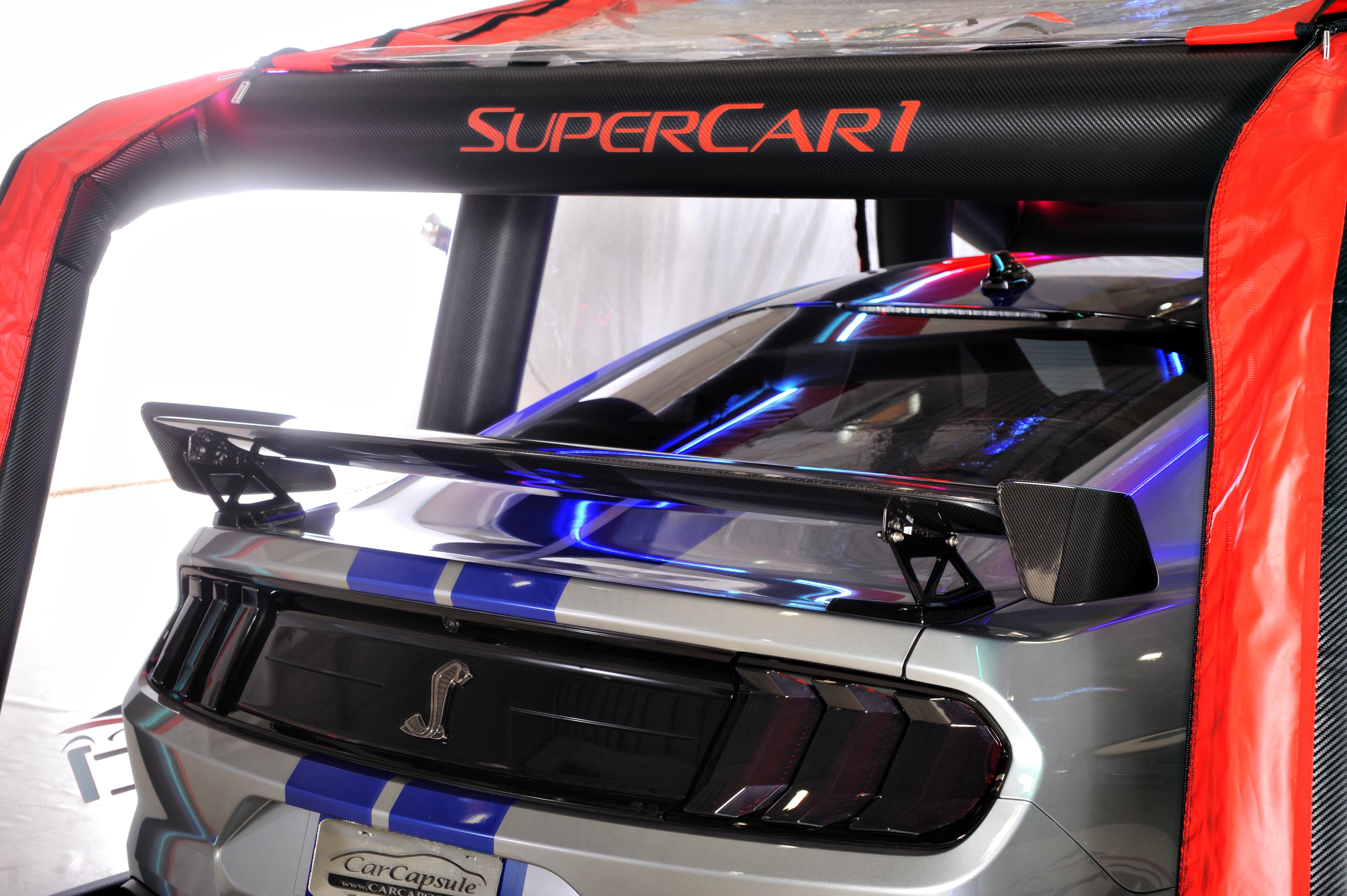 18' SC1 Series Showcase includes the LED KIT, Intellicharger, Road Emblazoned Floor (Patent 1018431)