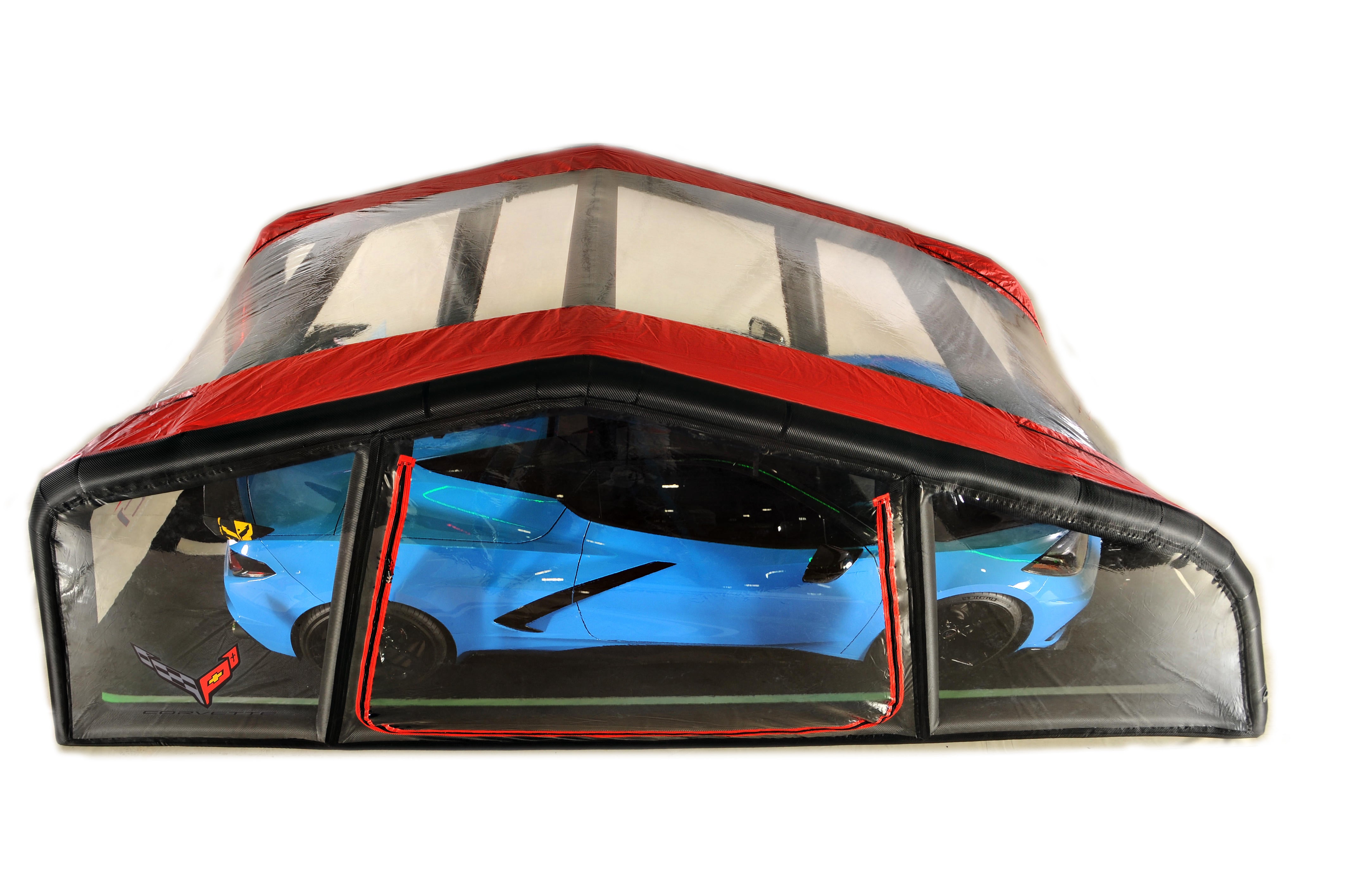 16' SC1 Corvette Series Showcase includes the LED KIT, Intellicharger, Road Emblazoned Floor (Patent 1018431)