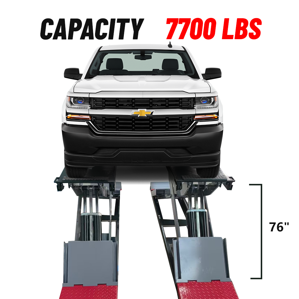 KT-X99 Full Rise Scissor Lift 7,700 lbs Capacity