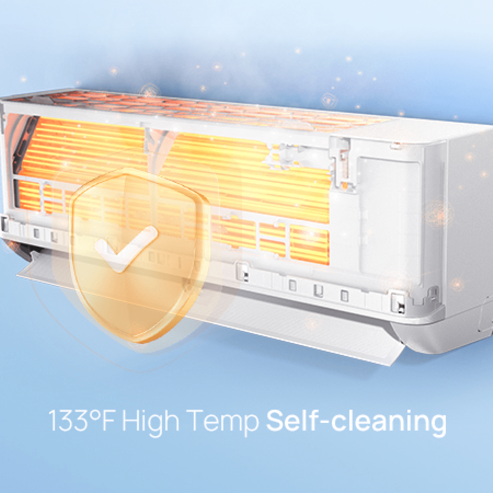 Greenland 9,000 BTU WiFi Ductless Mini Split AC with Heat Pump (R454B)