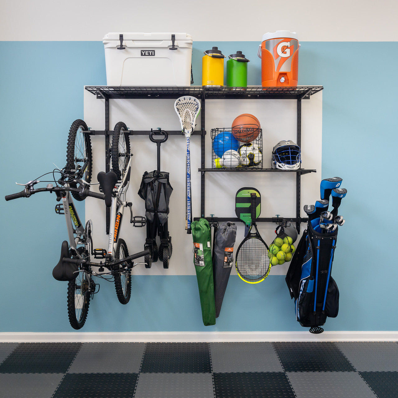 G-Sport Pro | Adjustable Wall Storage System | Holds 500 lbs