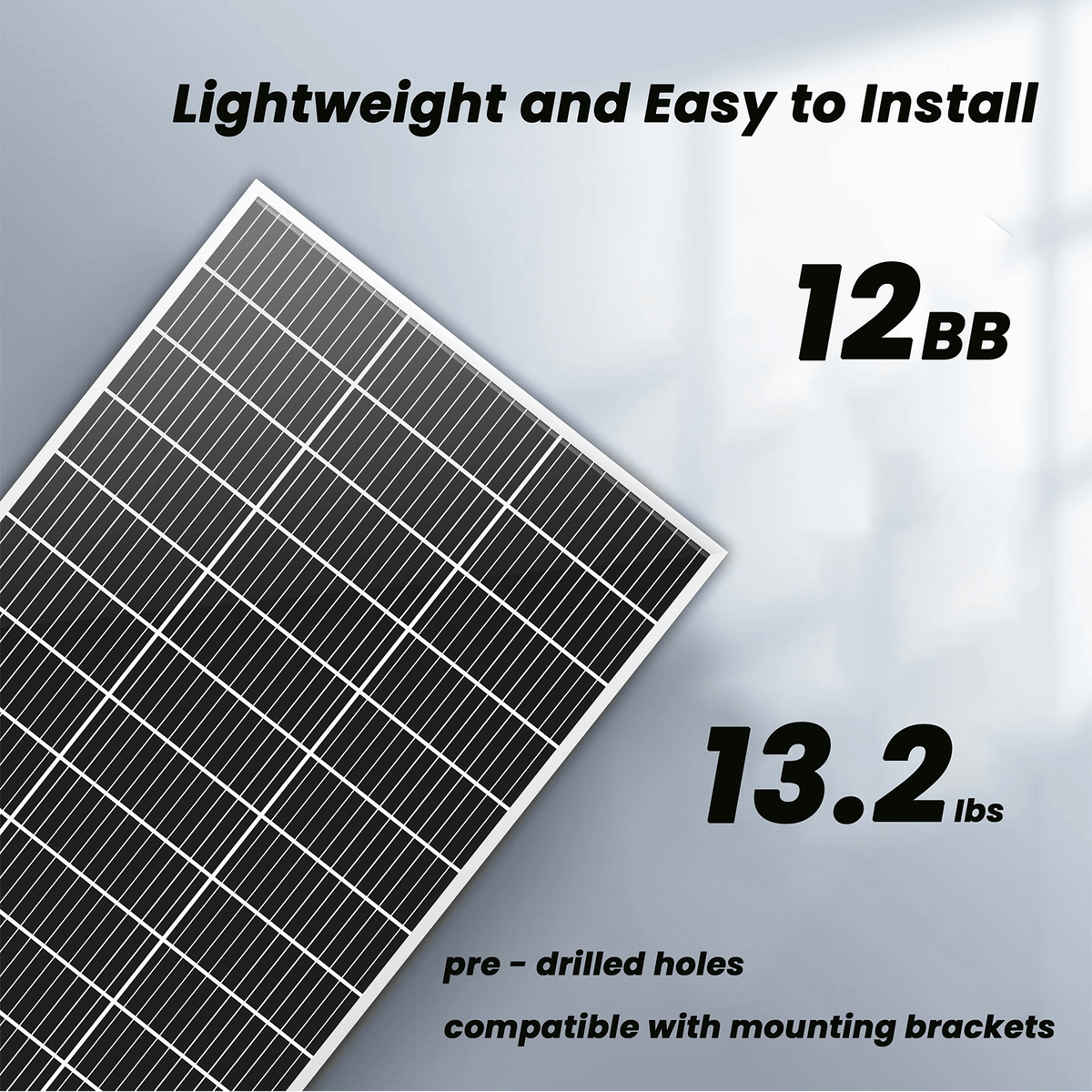 200W Rigid Solar Panels w/ cable and connector - Garage Rebel