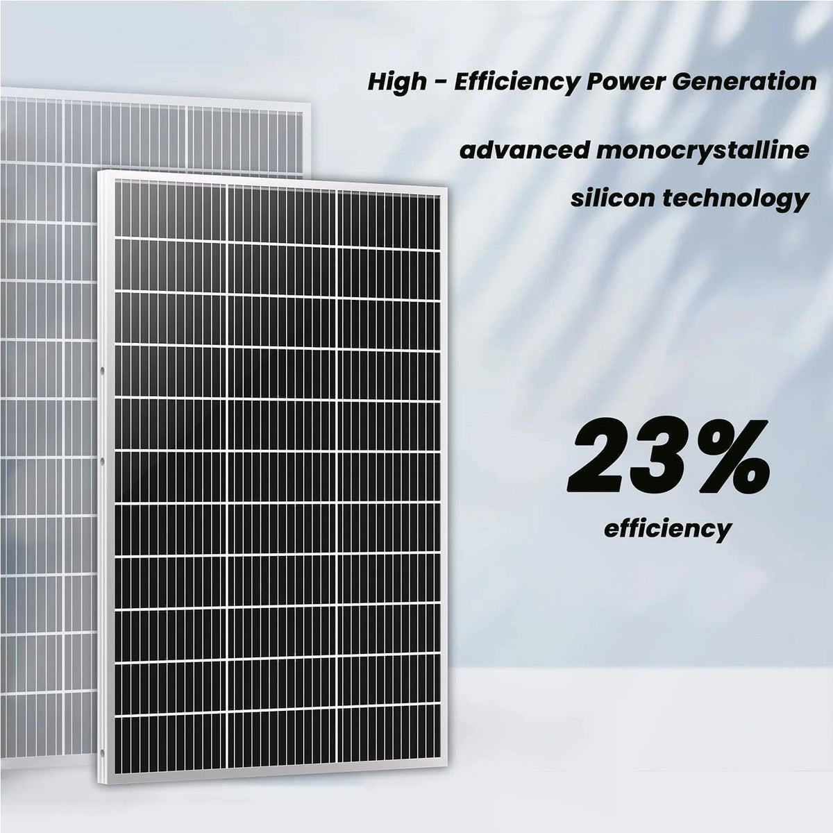200W Rigid Solar Panels w/ cable and connector - Garage Rebel
