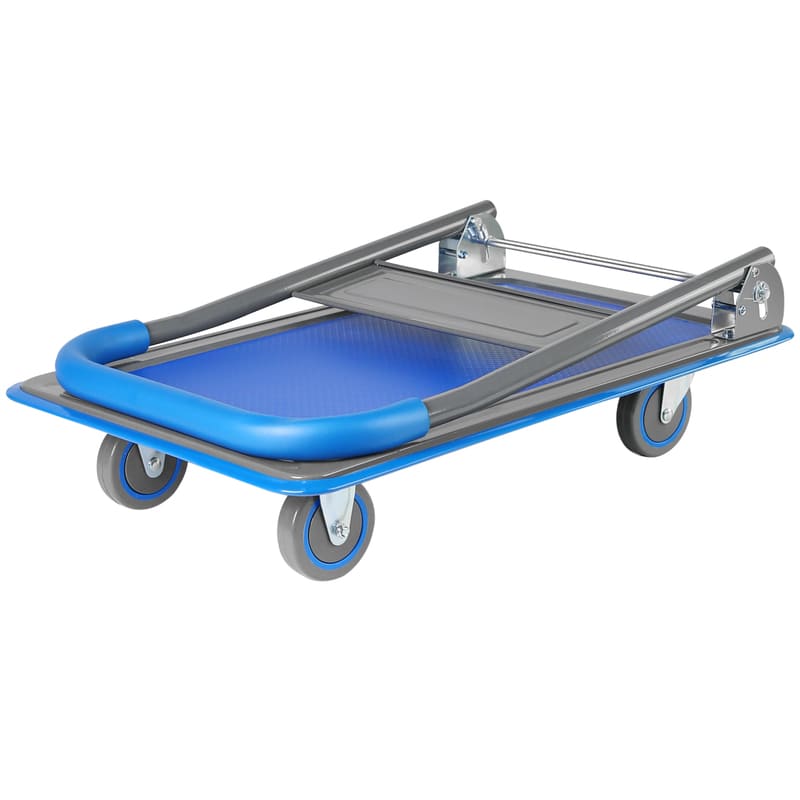 330lbs Capacity Foldable Push Cart Platform Cart