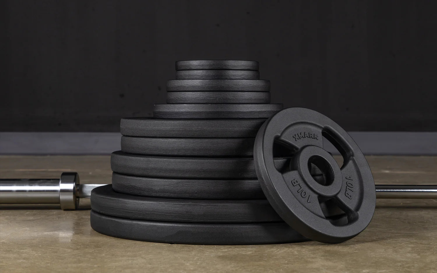 Iron Horse Premium Cast Iron Olympic Weight Plate Pairs and Sets