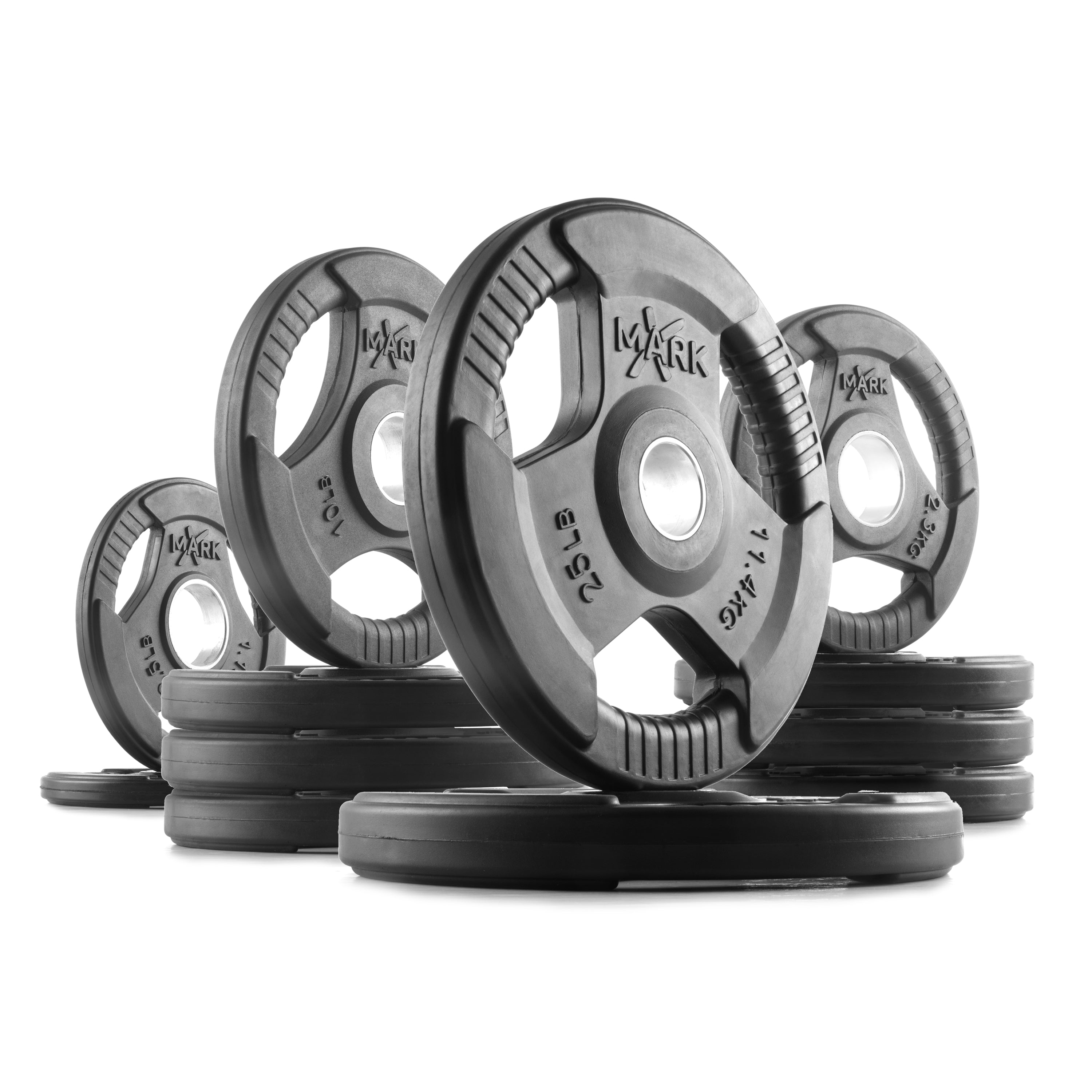 Tri-Grip Olympic Weight Plates