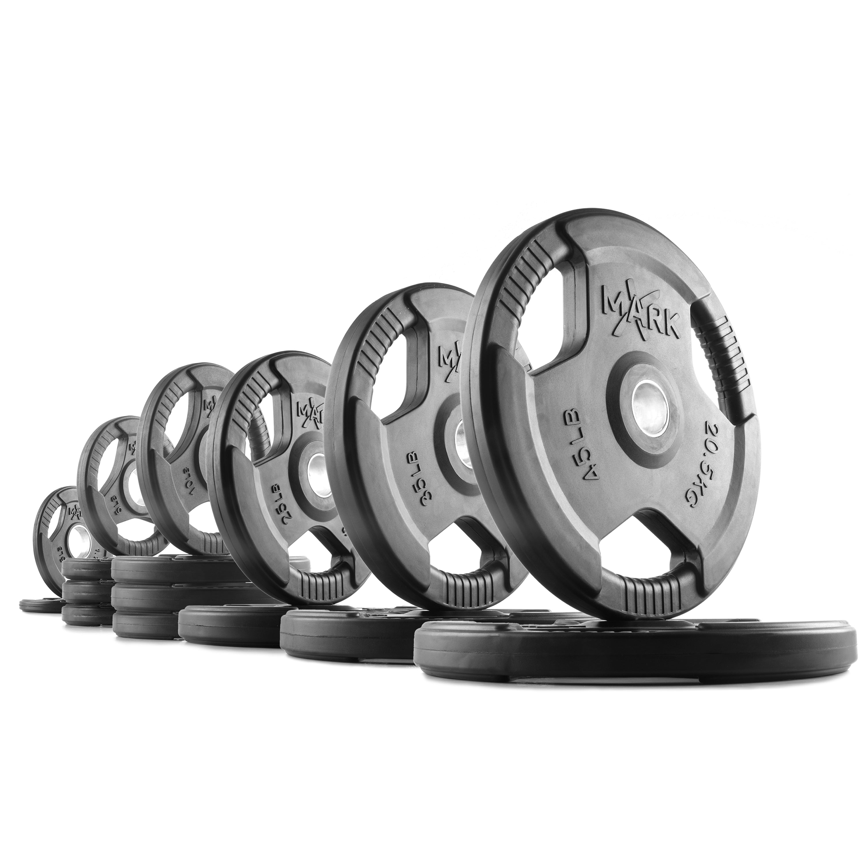 Tri-Grip Olympic Weight Plates