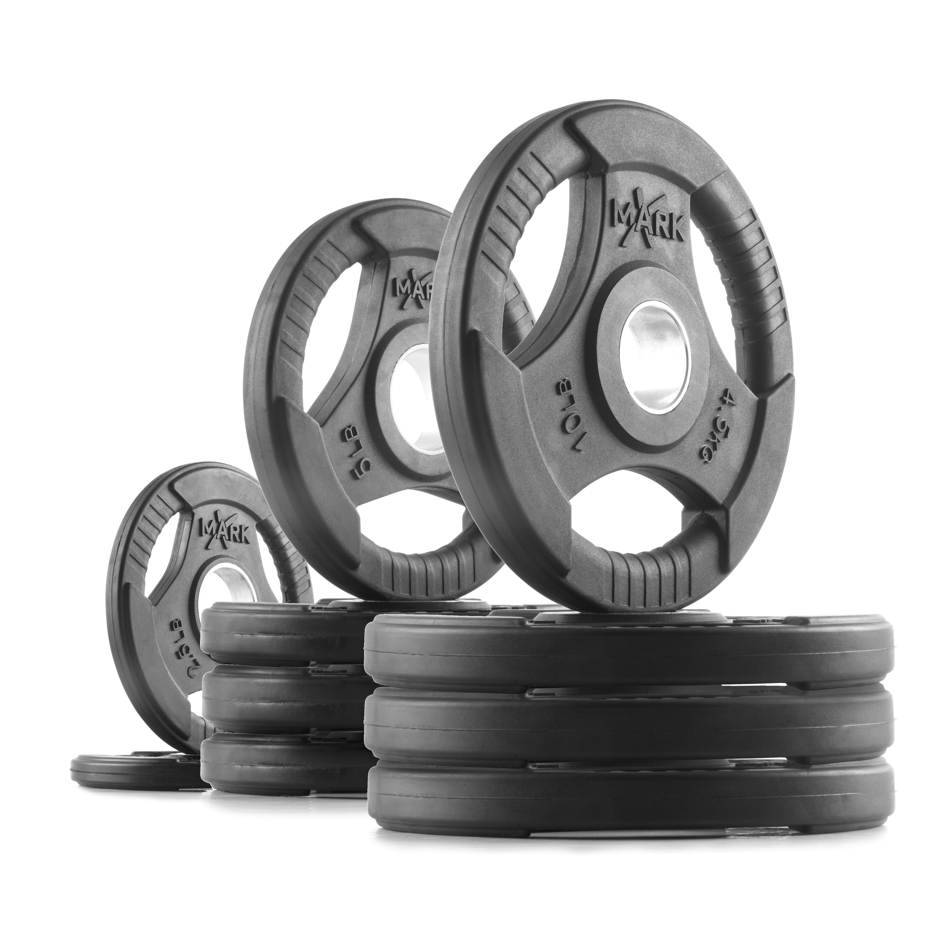 Tri-Grip Olympic Weight Plates
