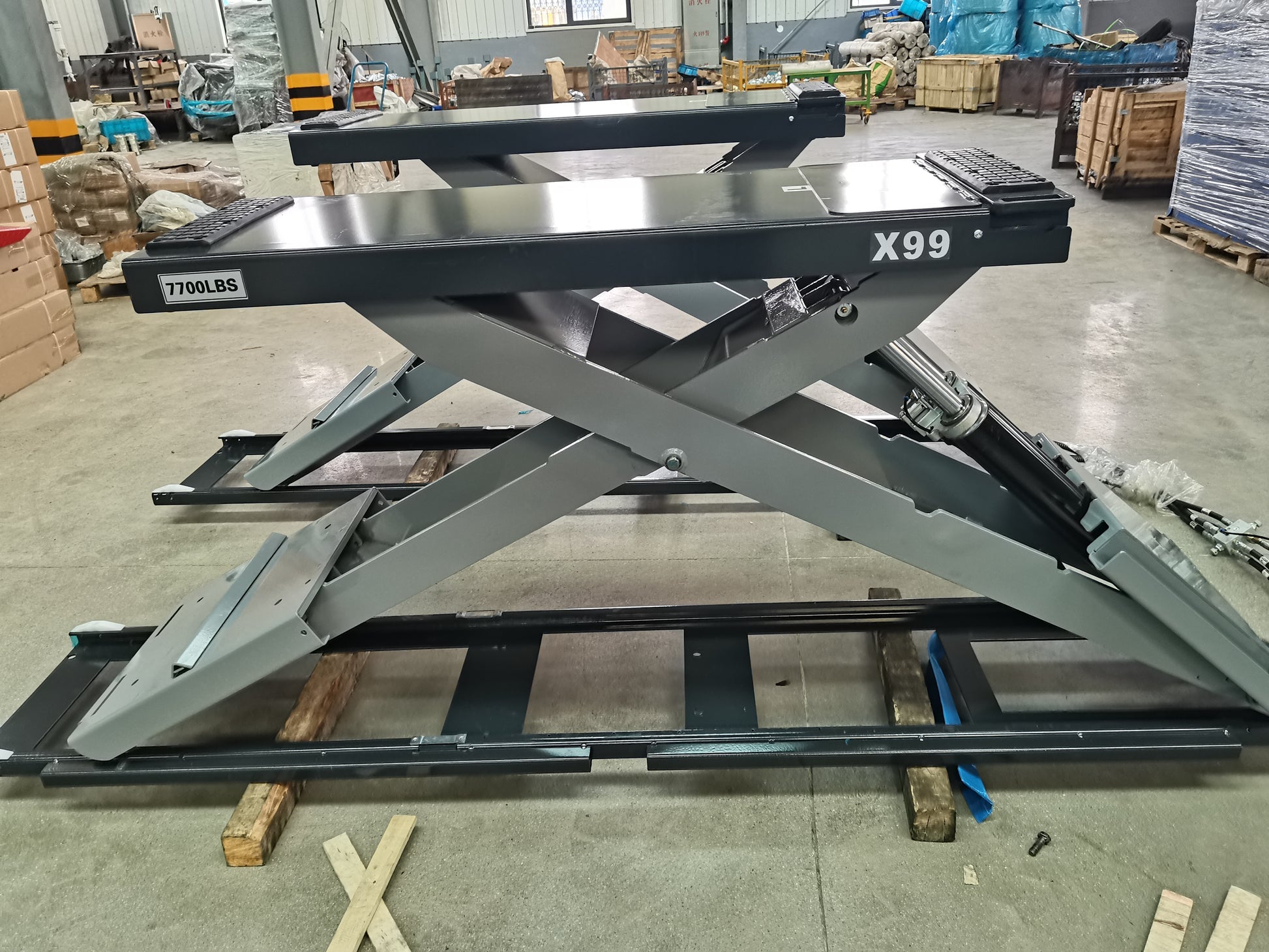 KT-X99 Full Rise Scissor Lift 7,700 lbs Capacity