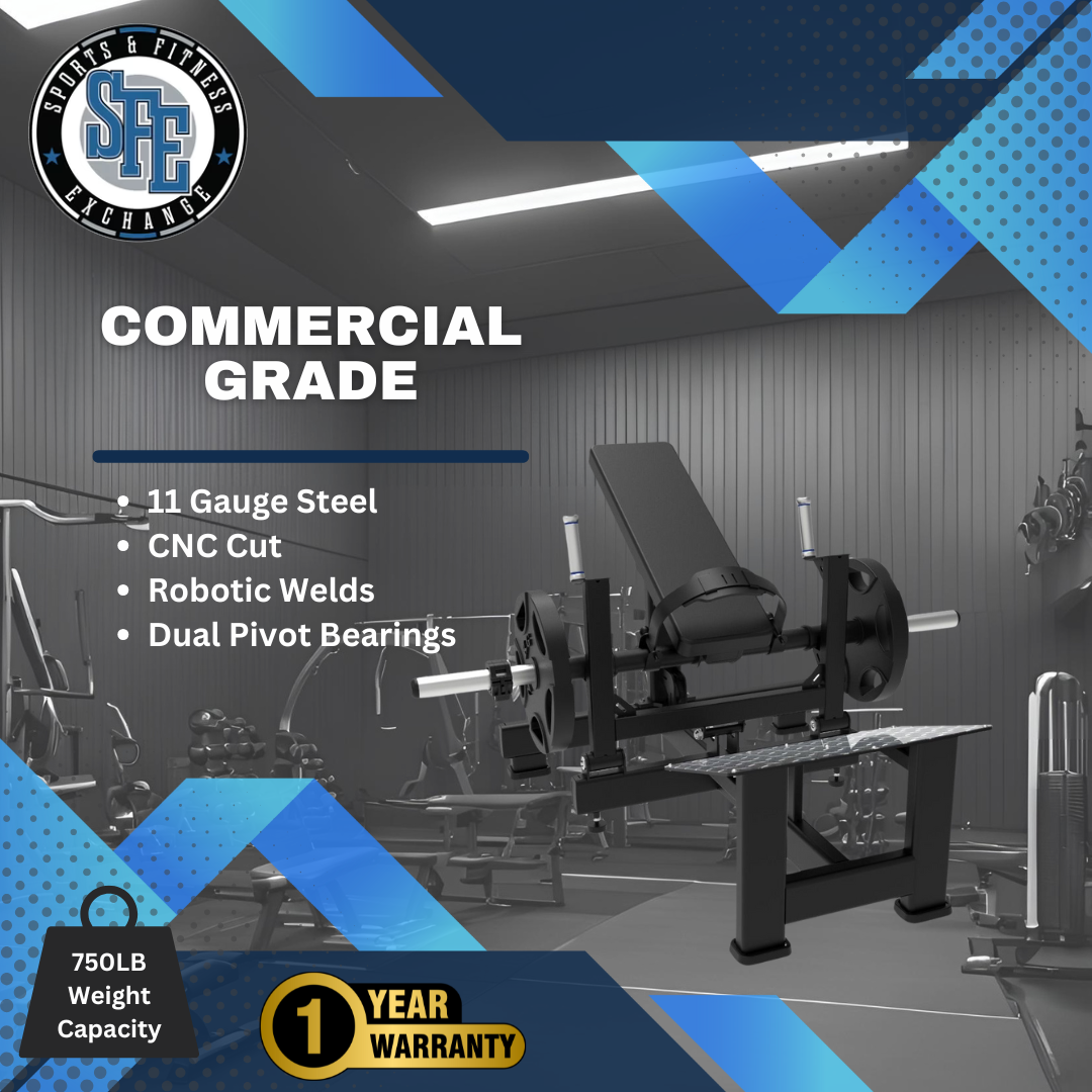 Plate Loaded Hip Thrust Glute Drive Machine (New)