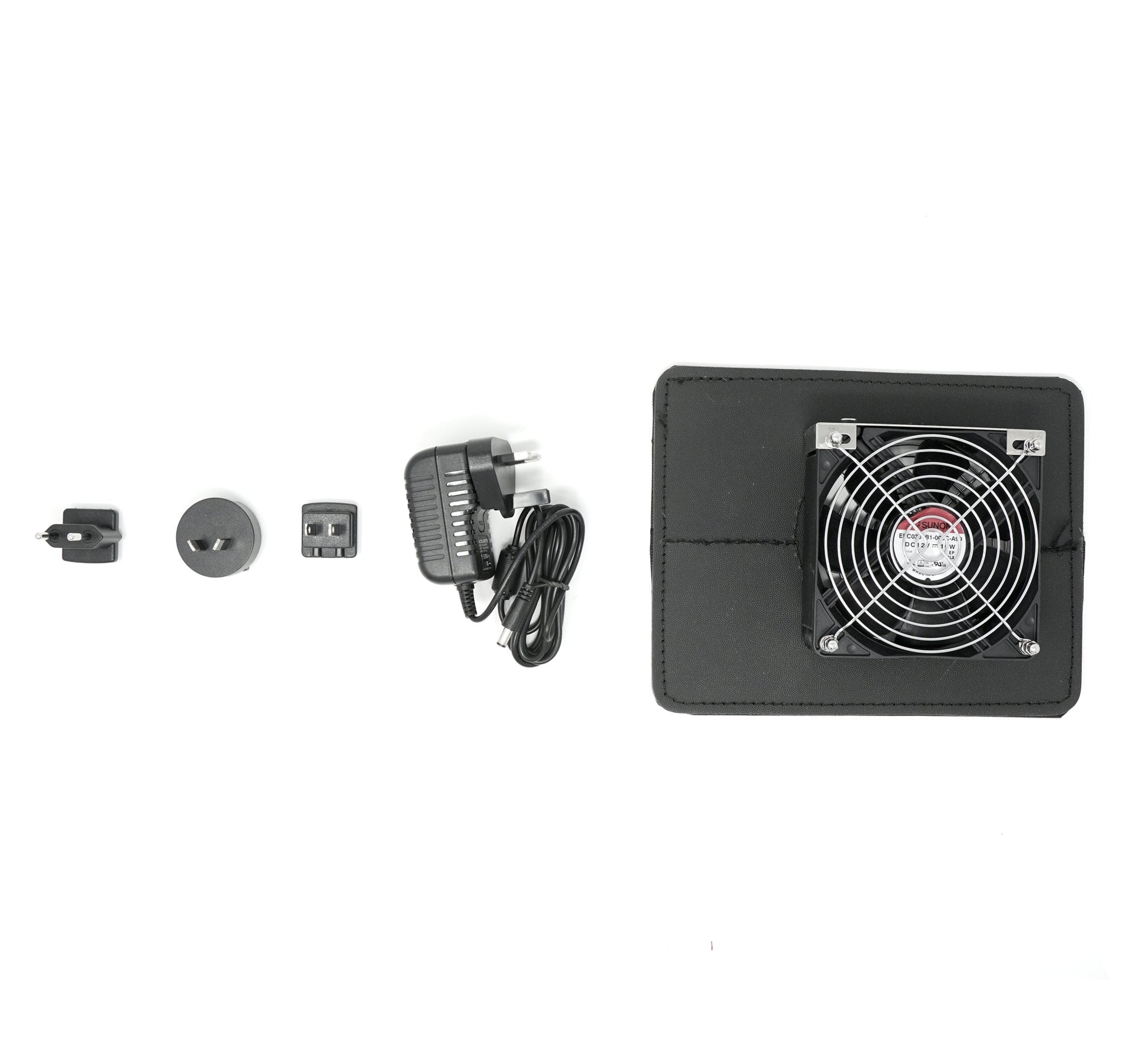 5. CarCapsule/Showcase Fan with Power Supply (Showcase Models, Indoor CarCapsule and all Bike Products) - Garage Rebel