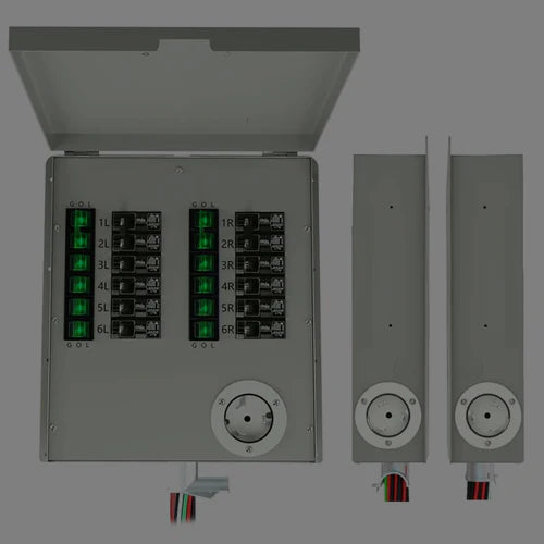 12-Circuit 120/240V 50A Non-Automatic Transfer Switch