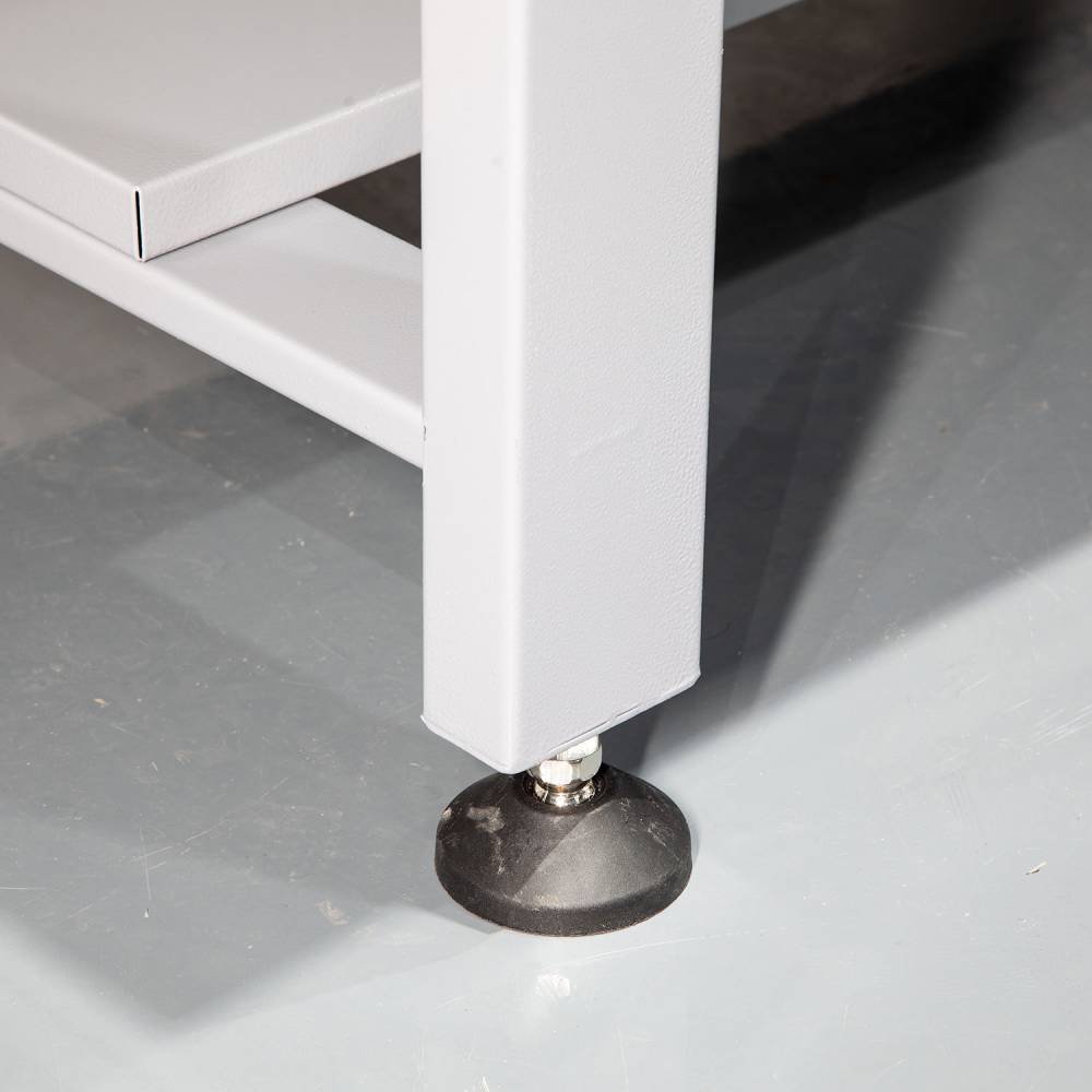 59 inch Large Heavy Duty Machine Teardown Table with Drain Hole - Garage Rebel