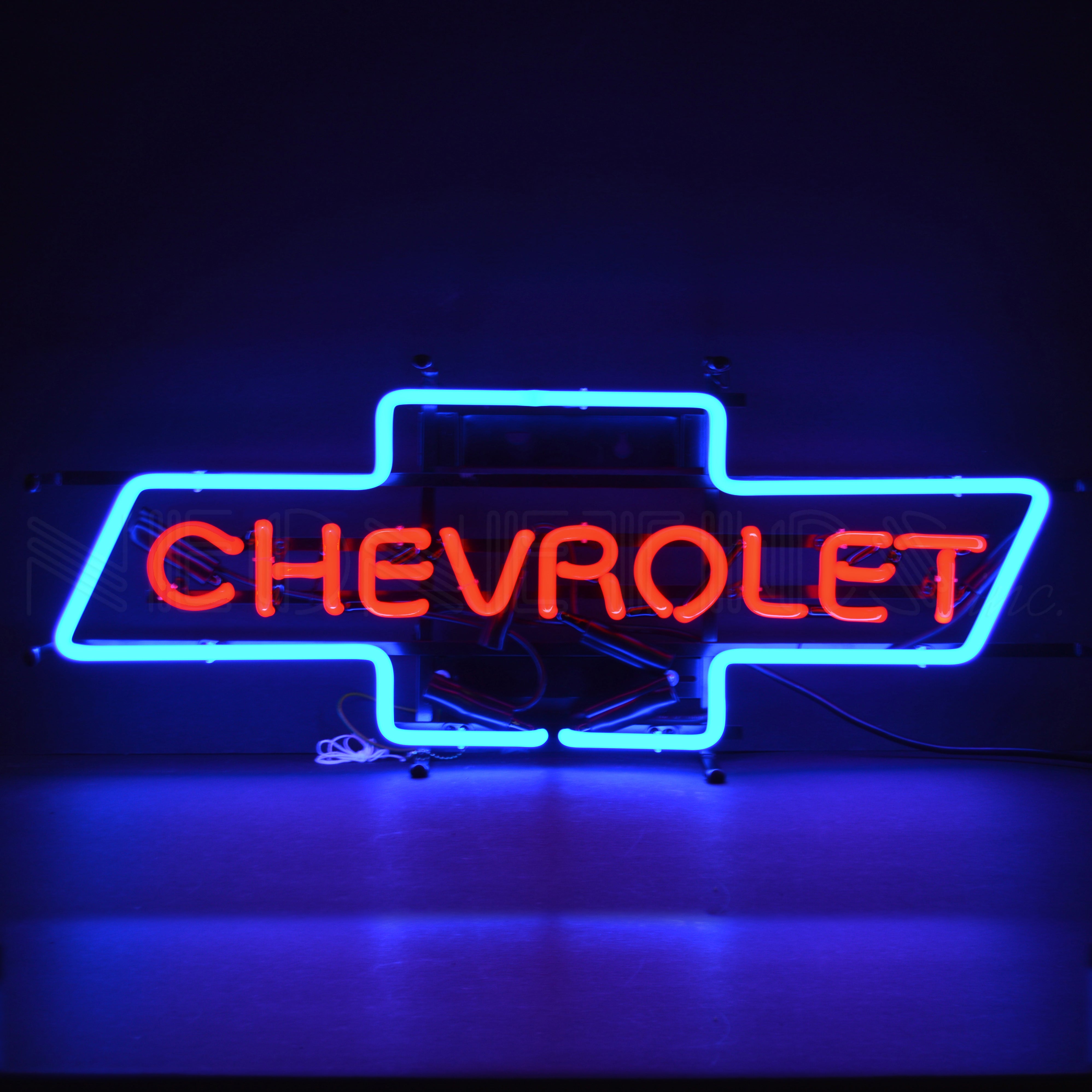 CHEVROLET BOWTIE NEON SIGN