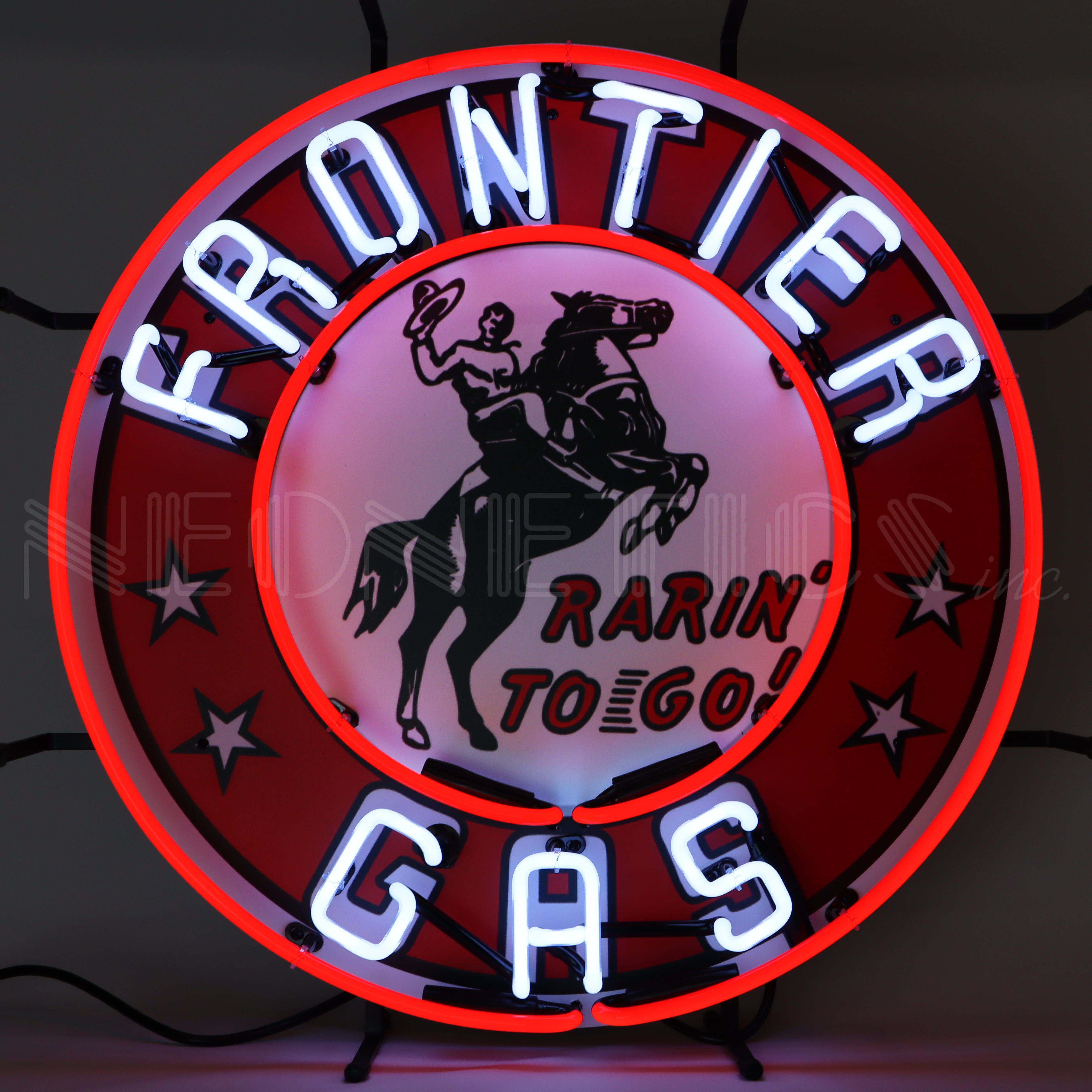 FRONTIER GASOLINE NEON SIGN