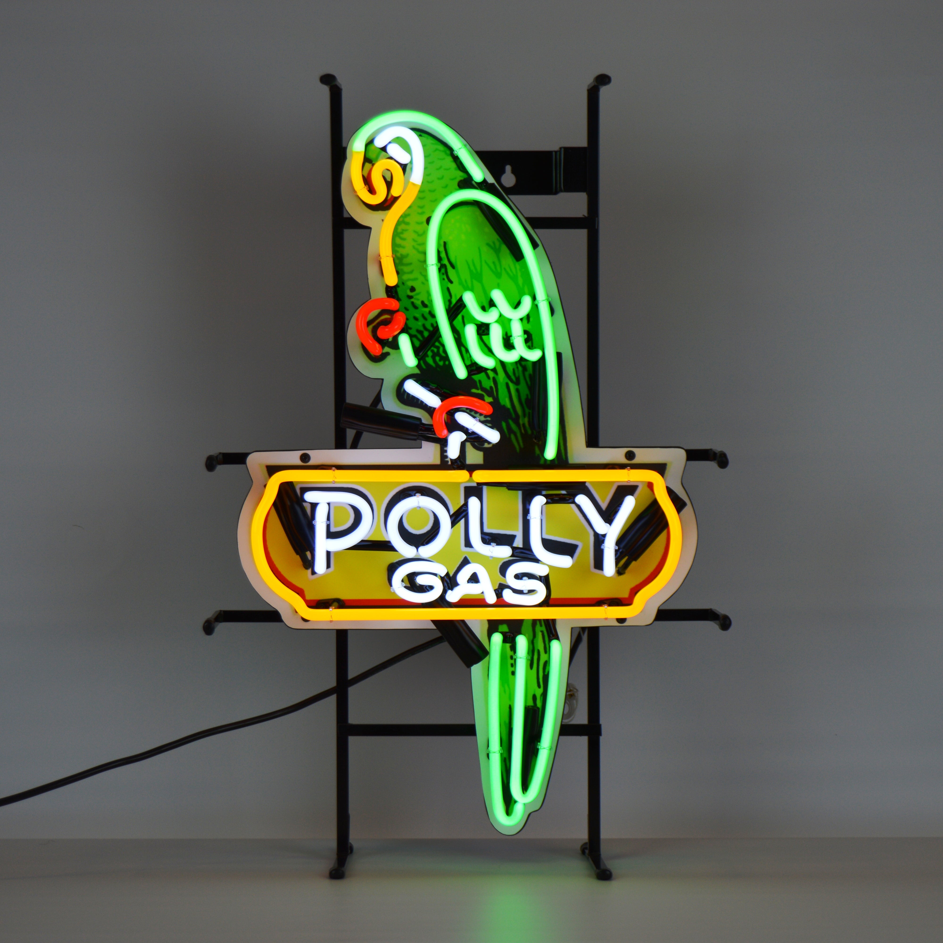 GAS - SHAPED POLLY GAS NEON SIGN