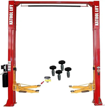KT-M110 Two Post Clear Floor Lift 11,000lbs Capacity