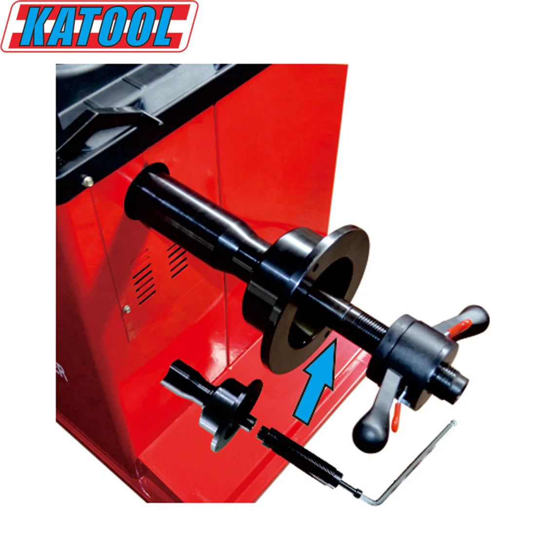 Katool KT-T800 & KT-B760 Tire Changer and Balancer Combo w/ adaptors