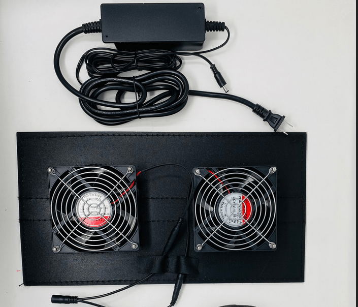 7. Outdoor CarCapsule Dual Fan W/ Power Supply BACKORDER ETA 9 - 15 - Garage Rebel