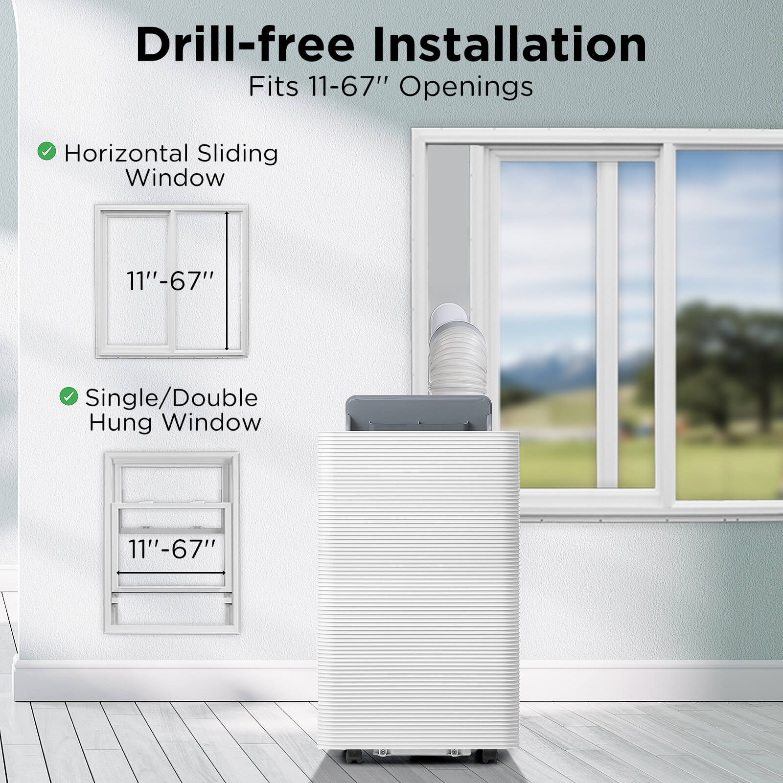 Finnmark 14,000 BTU Smart Portable Air Conditioner
