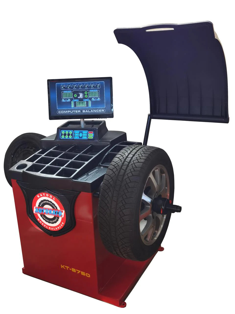 Combo 9: Tire Changer KT-T850 & Wheel Balancer KT-B750 w/ adaptors