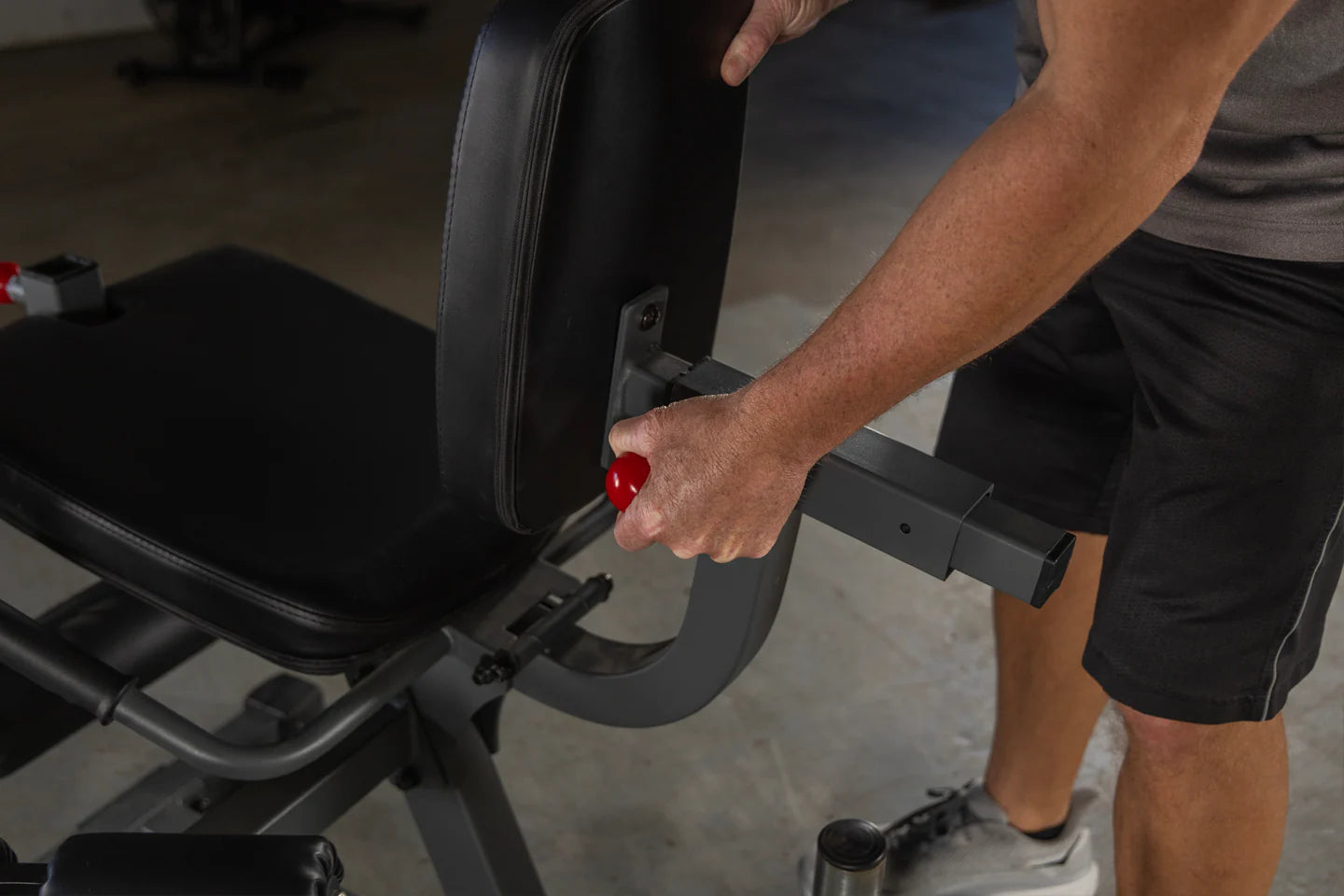 Rotary Leg Extension Curl Machine