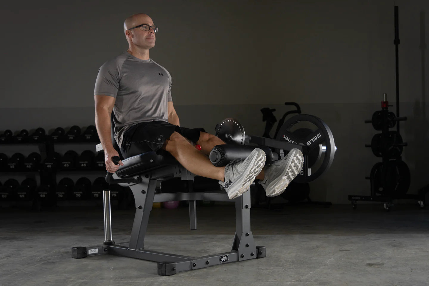 Rotary Leg Extension Curl Machine