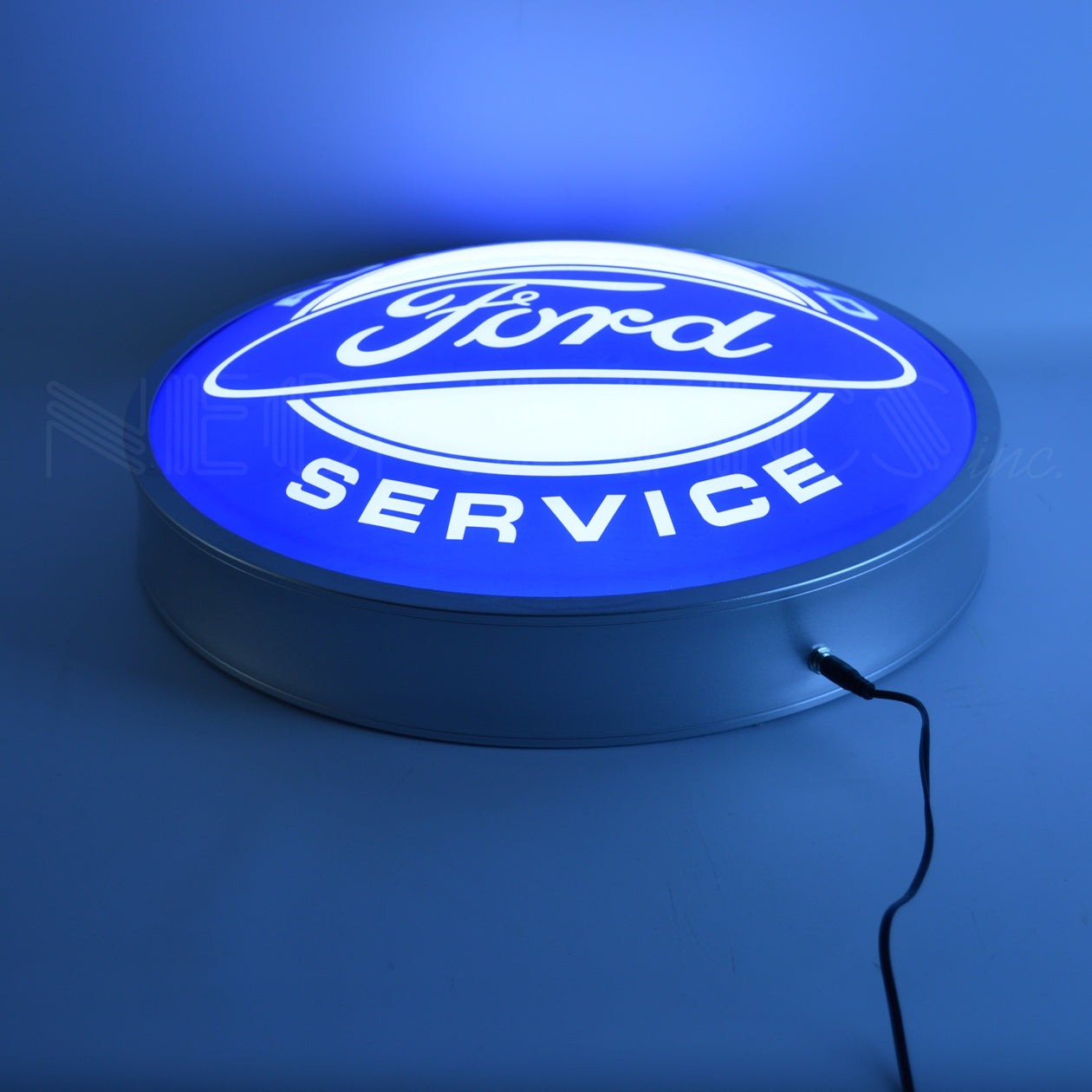 FORD AUTHORIZED SERVICE 15 INCH BACKLIT LED LIGHTED SIGN