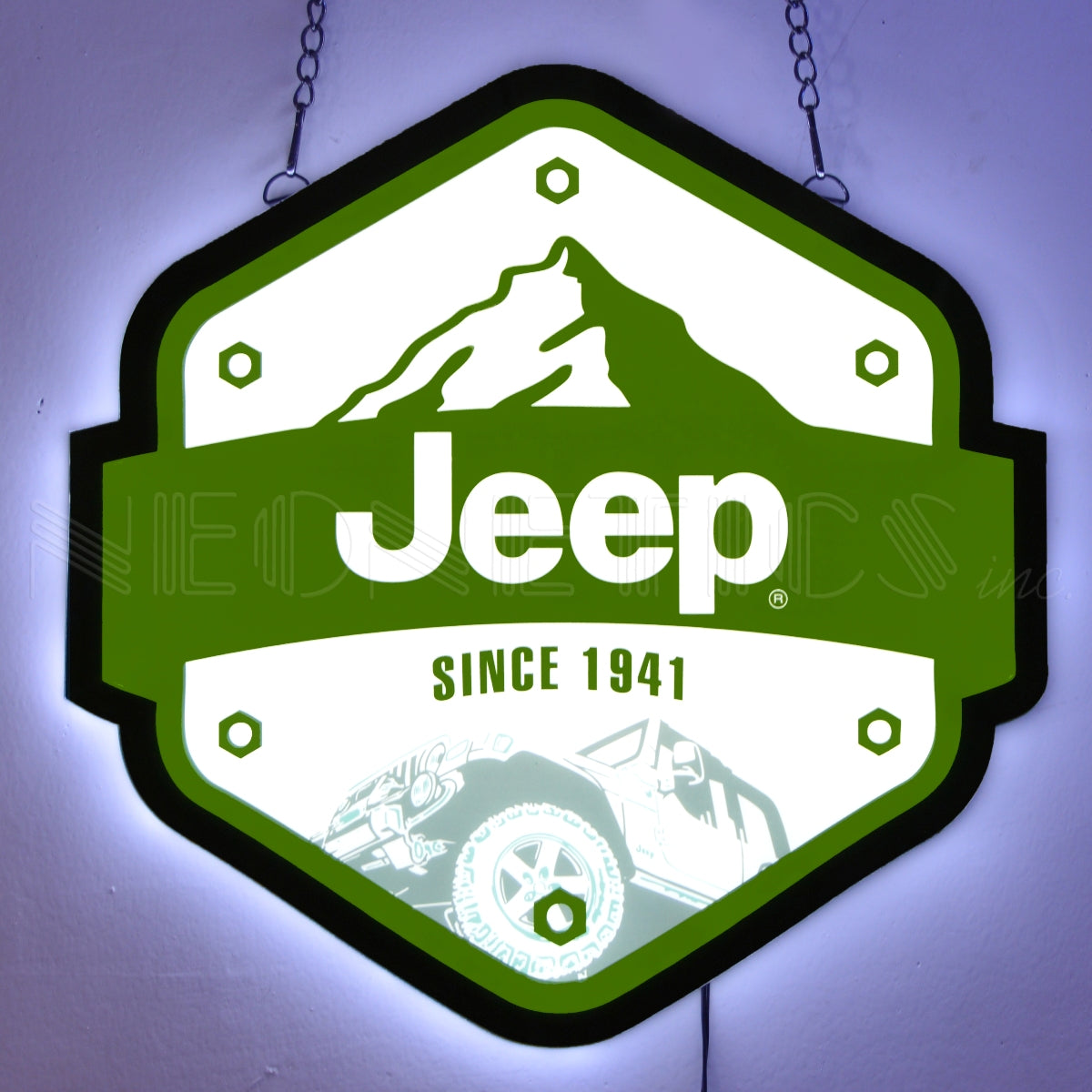 SLIM LED - JEEP SINCE 1941 SLIM LED SIGN