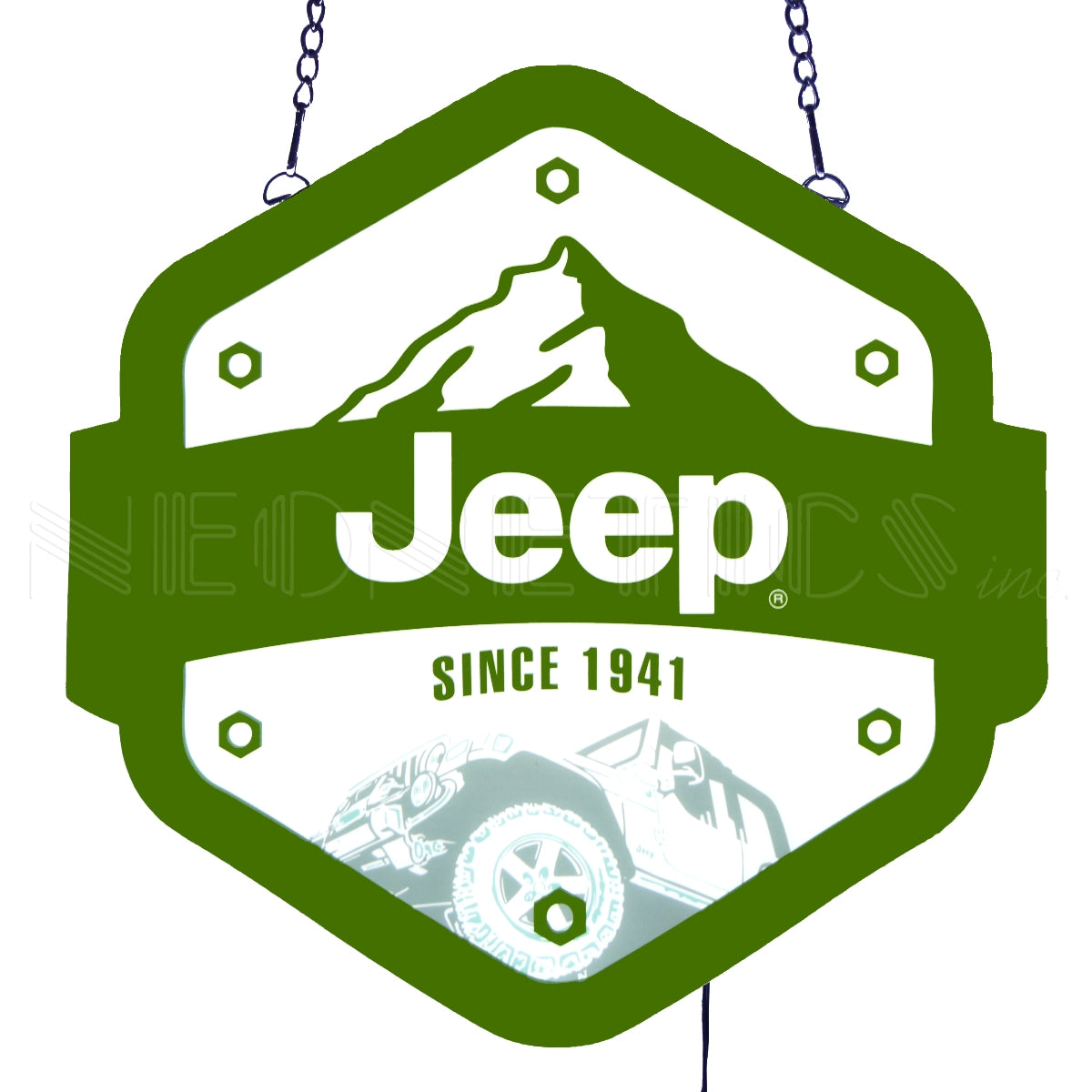 SLIM LED - JEEP SINCE 1941 SLIM LED SIGN