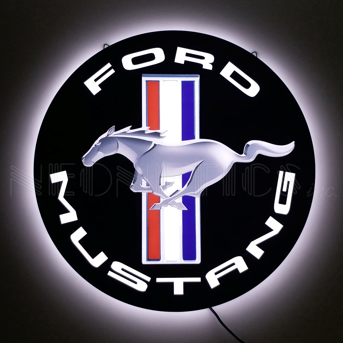 SLIM LED - FORD MUSTANG SLIM LED SIGN