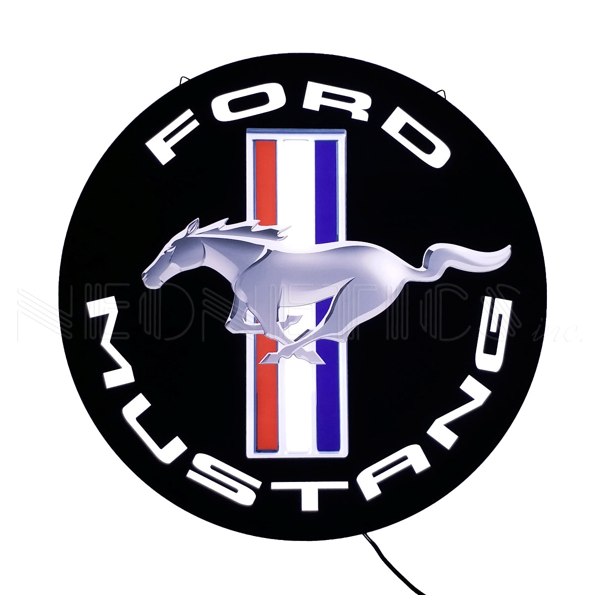 SLIM LED - FORD MUSTANG SLIM LED SIGN