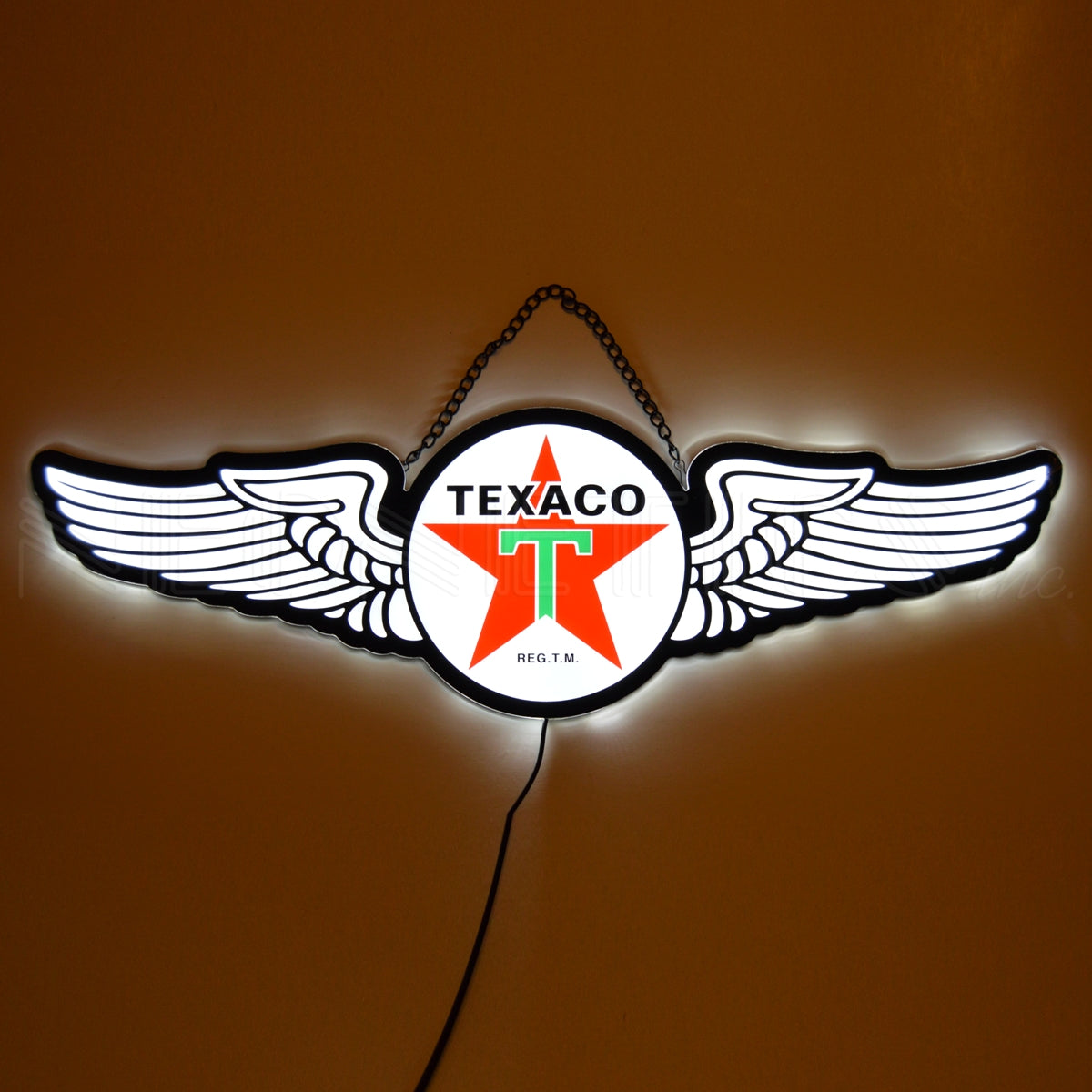 SLIM LED - TEXACO WINGS SLIM LED SIGN