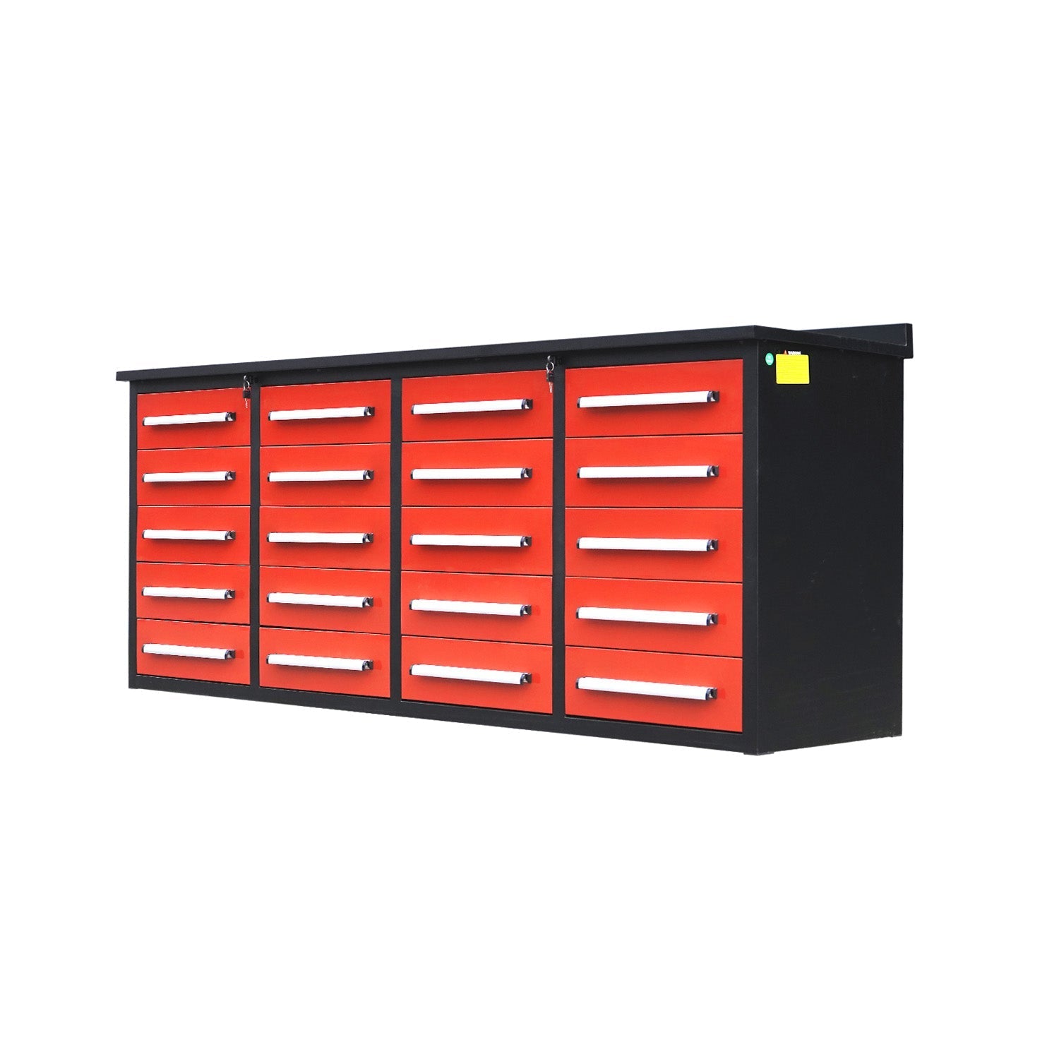7ft Heavy Duty Workbench Cabinet with 20 Drawers - Garage Rebel