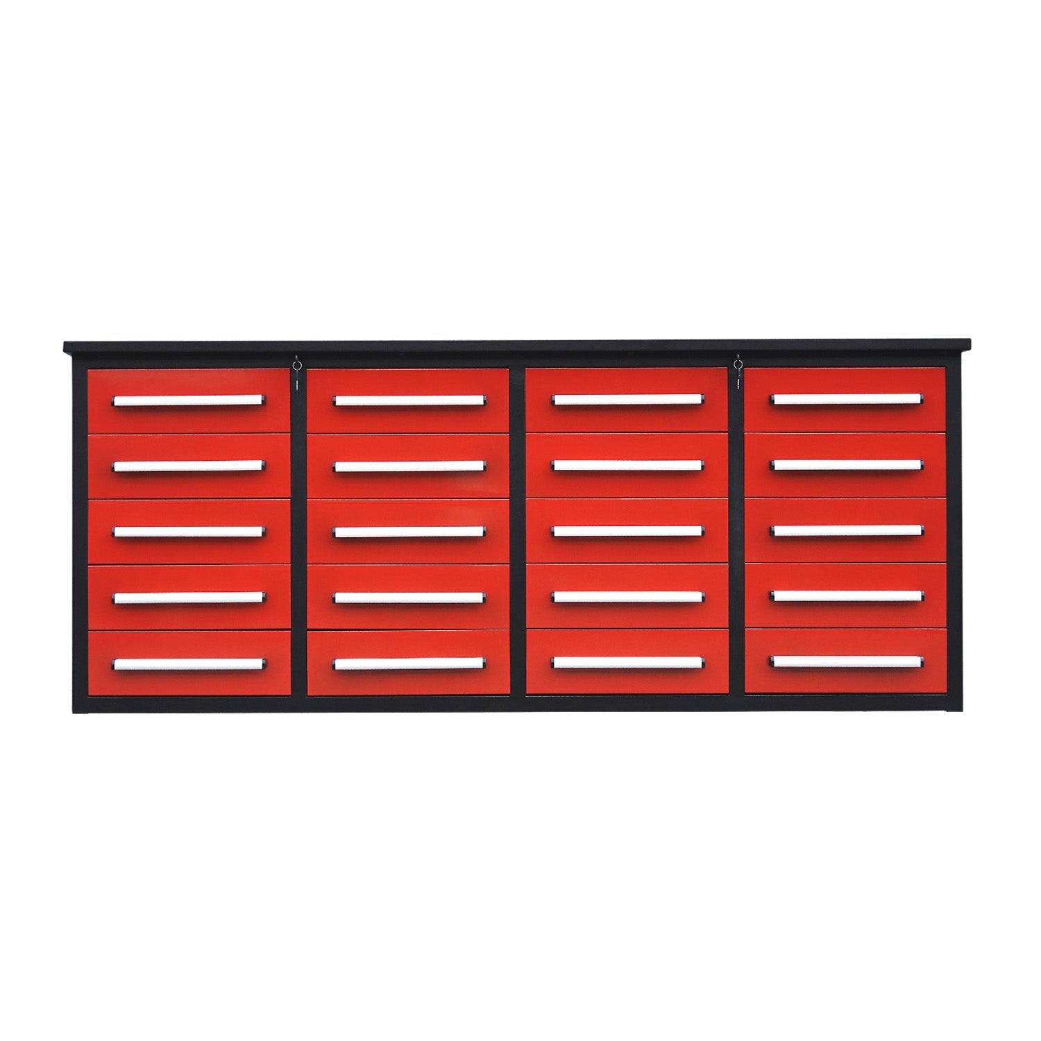 7ft Heavy Duty Workbench Cabinet with 20 Drawers - Garage Rebel