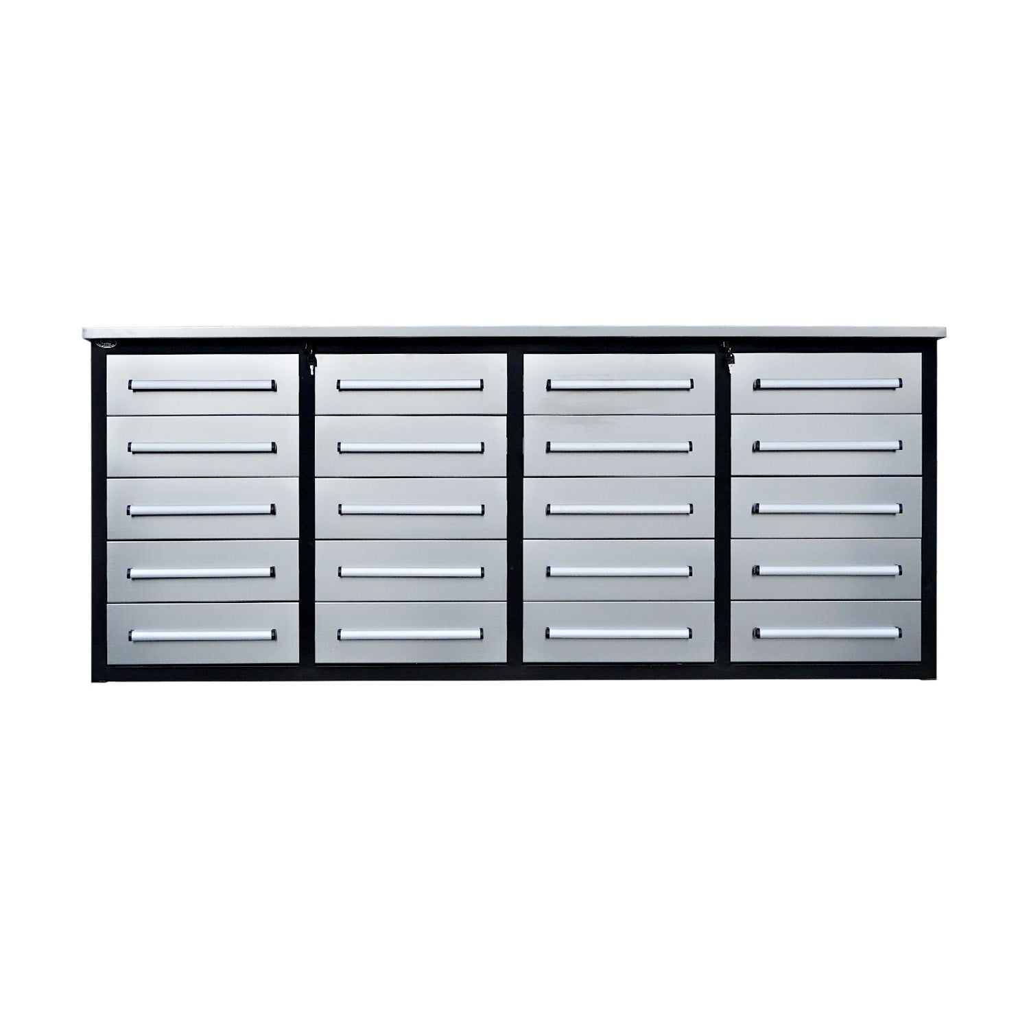 7ft Heavy Duty Workbench Cabinet with 20 Drawers - Garage Rebel